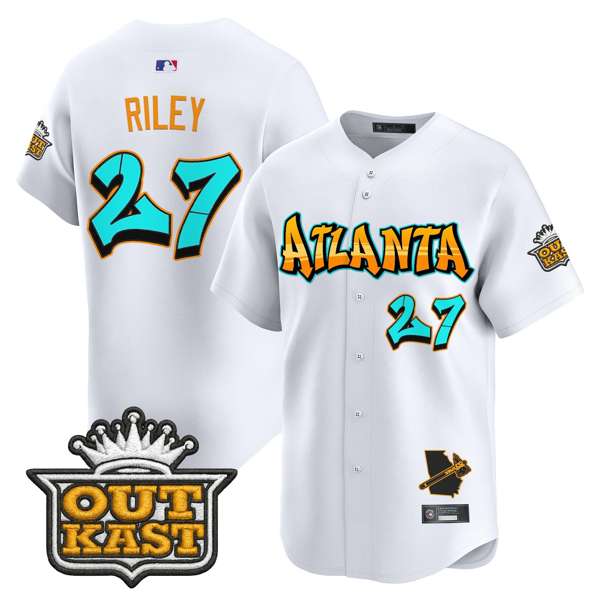 Men’s Atlanta ‘Graffiti A-Town Edition’ Vapor Premier Limited Jersey