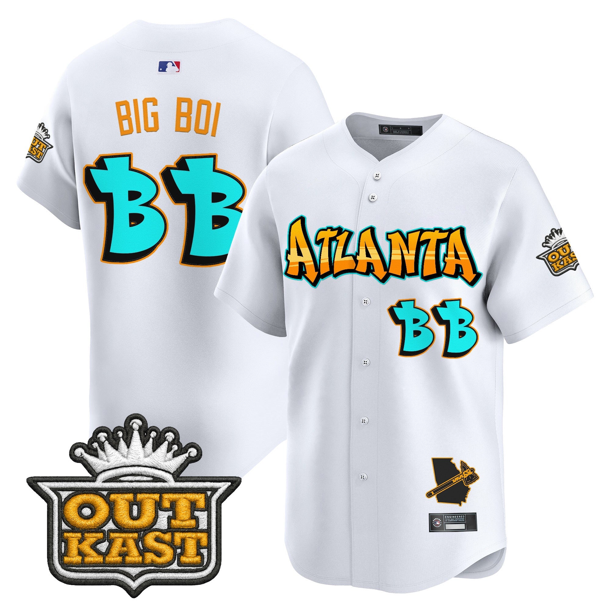 Men’s Atlanta ‘Graffiti A-Town Edition’ Vapor Premier Limited Jersey