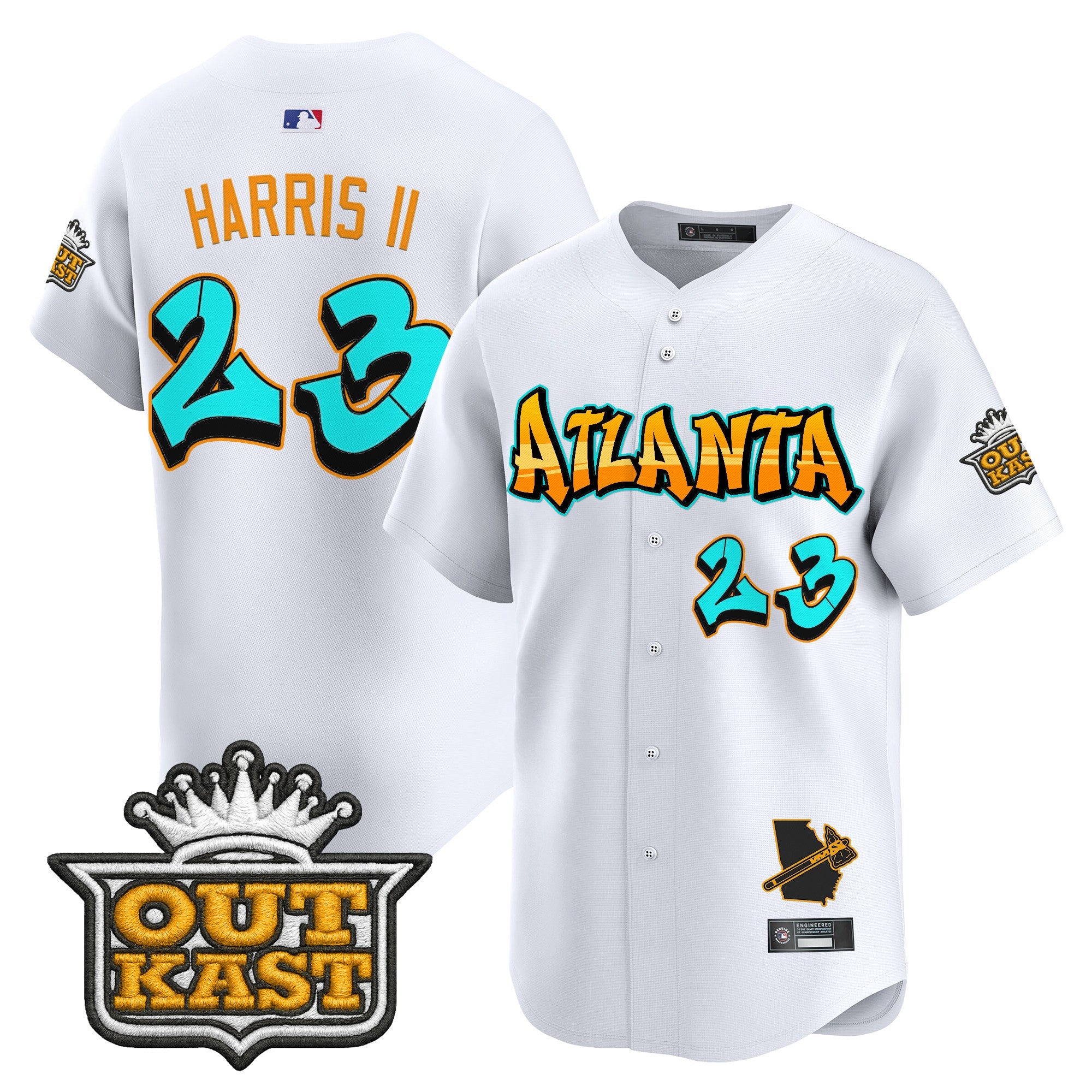 Men’s Atlanta ‘Graffiti A-Town Edition’ Vapor Premier Limited Jersey