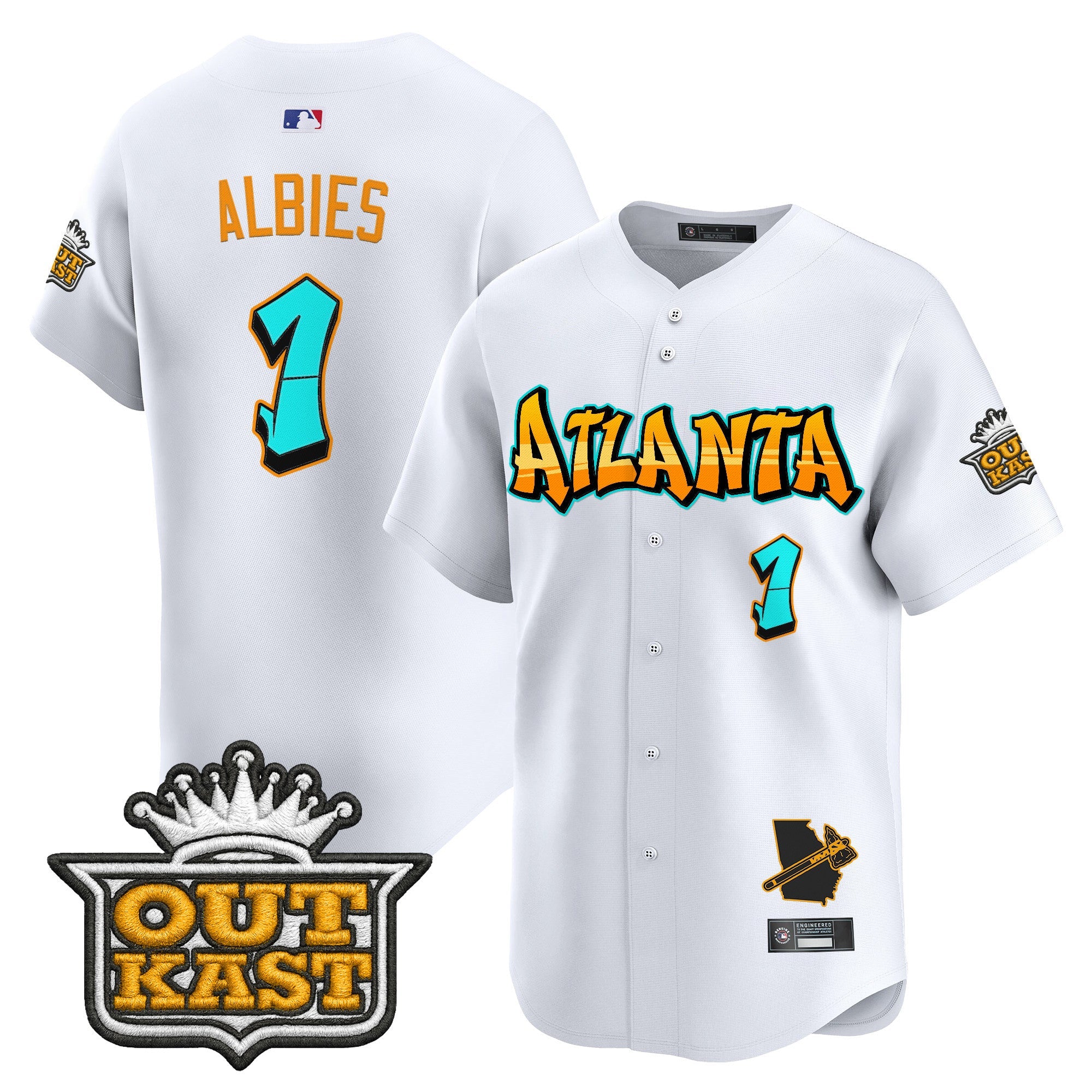 Men’s Atlanta ‘Graffiti A-Town Edition’ Vapor Premier Limited Jersey