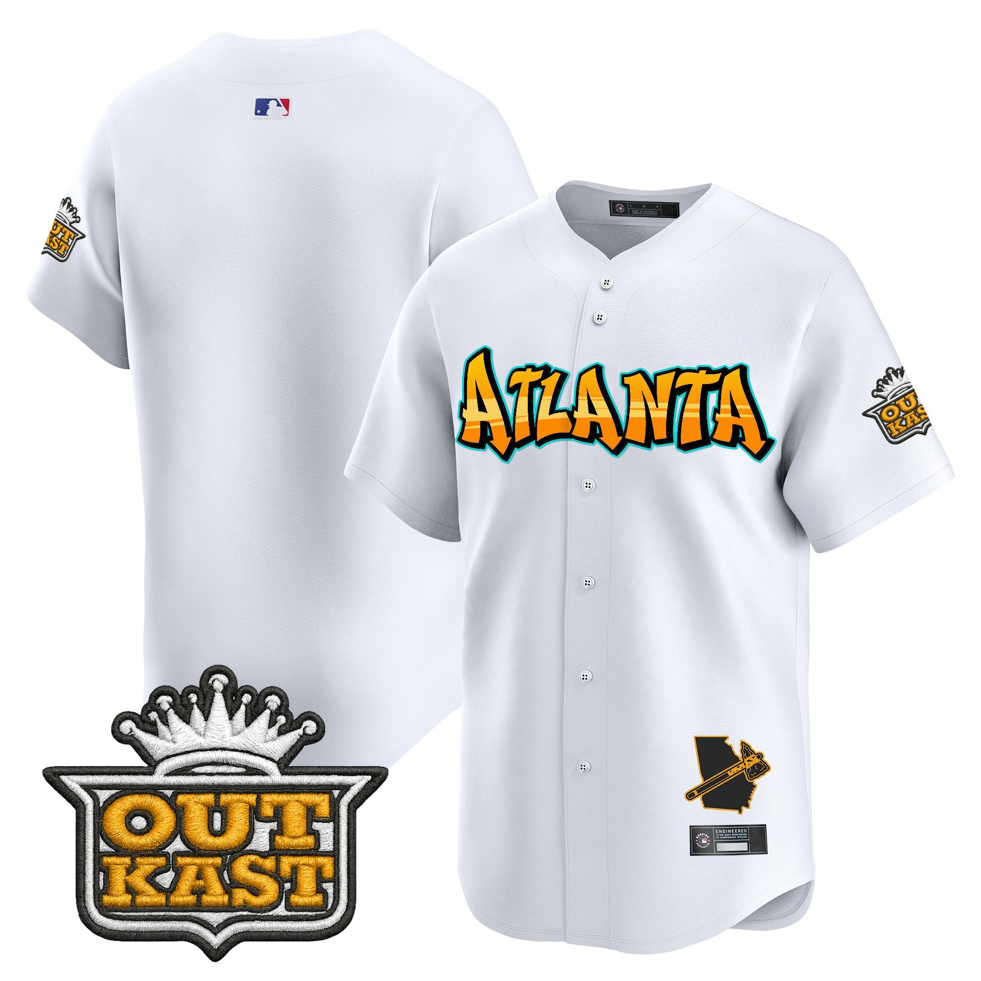 Men’s Atlanta ‘Graffiti A-Town Edition’ Vapor Premier Limited Jersey