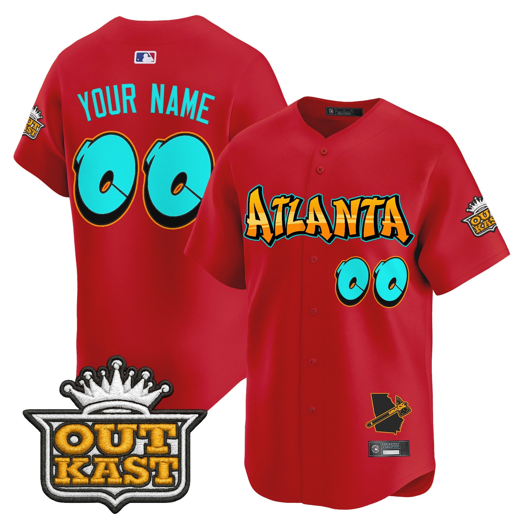 Atlanta ‘Graffiti A-Town Edition’ Vapor Premier Limited Custom Jersey