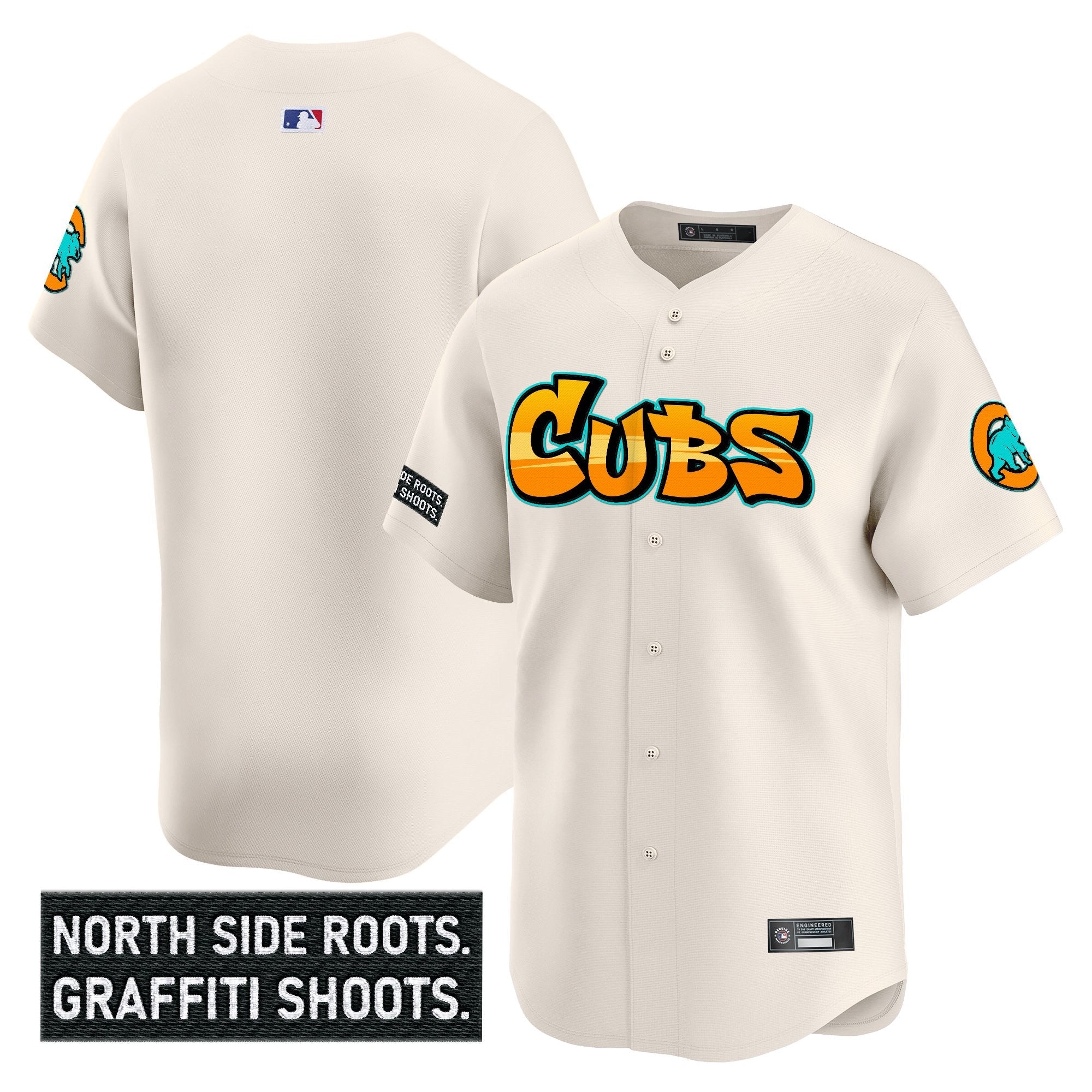 Men’s Chicago ‘Graffiti North Side Edition’ Vapor Premier Limited Jersey