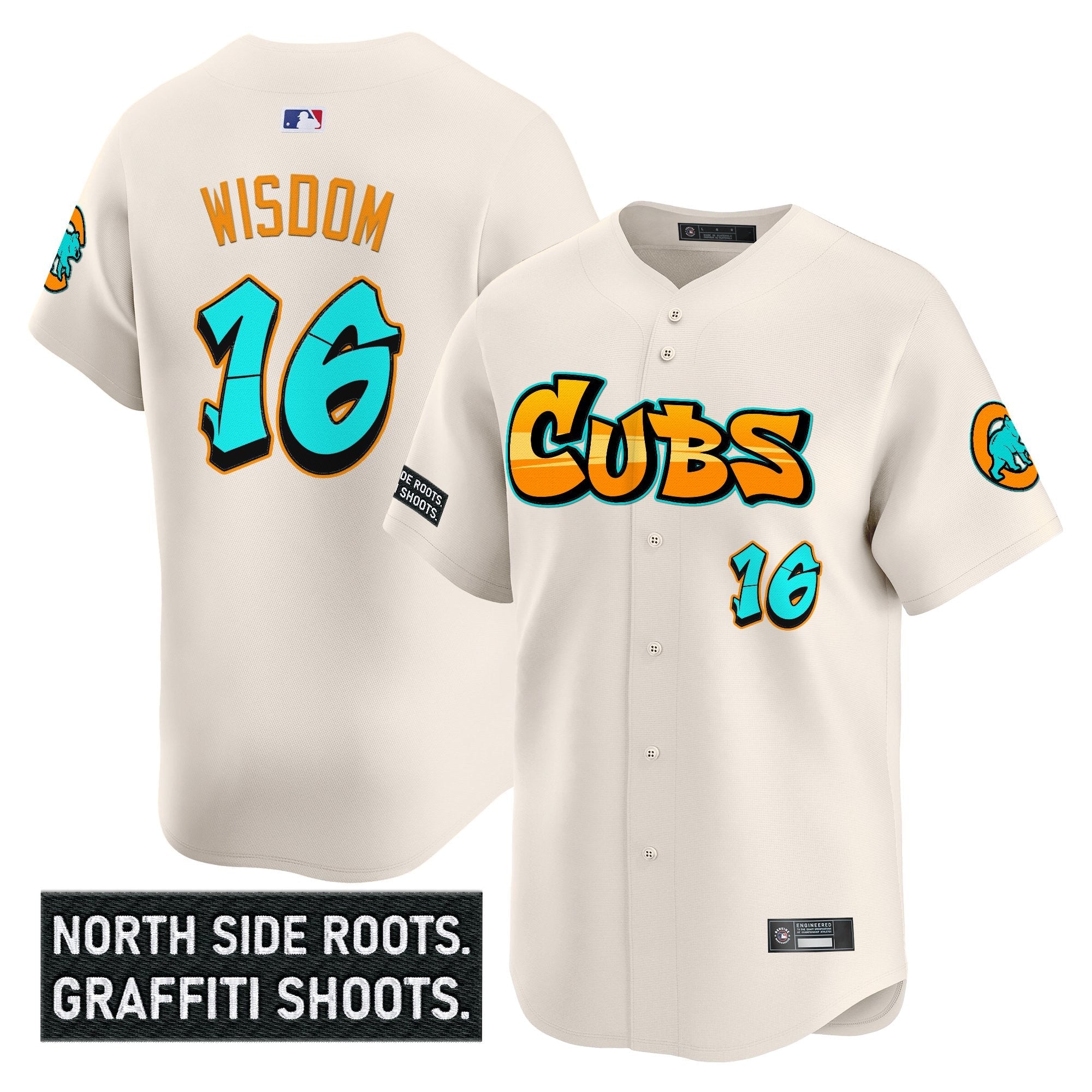 Men’s Chicago ‘Graffiti North Side Edition’ Vapor Premier Limited Jersey