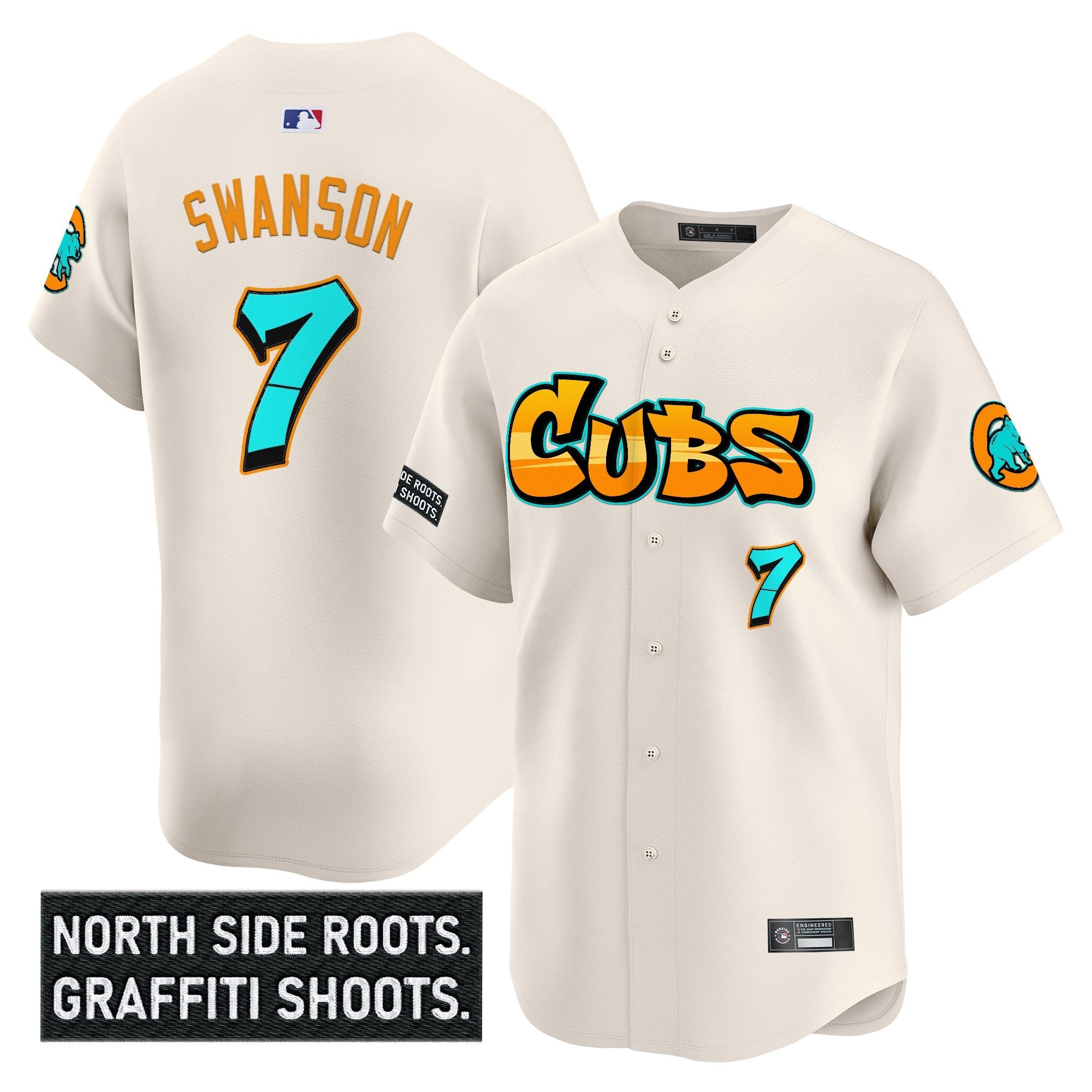 Men’s Chicago ‘Graffiti North Side Edition’ Vapor Premier Limited Jersey