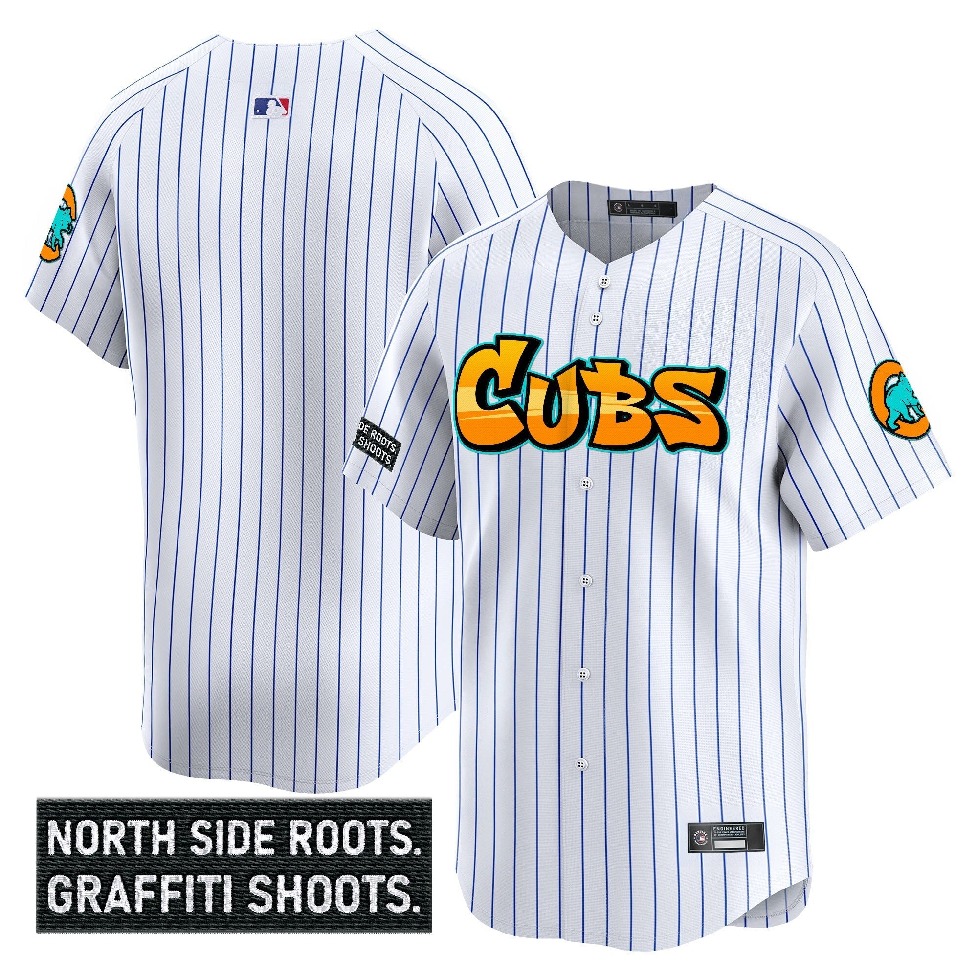 Men’s Chicago ‘Graffiti North Side Edition’ Vapor Premier Limited Jersey