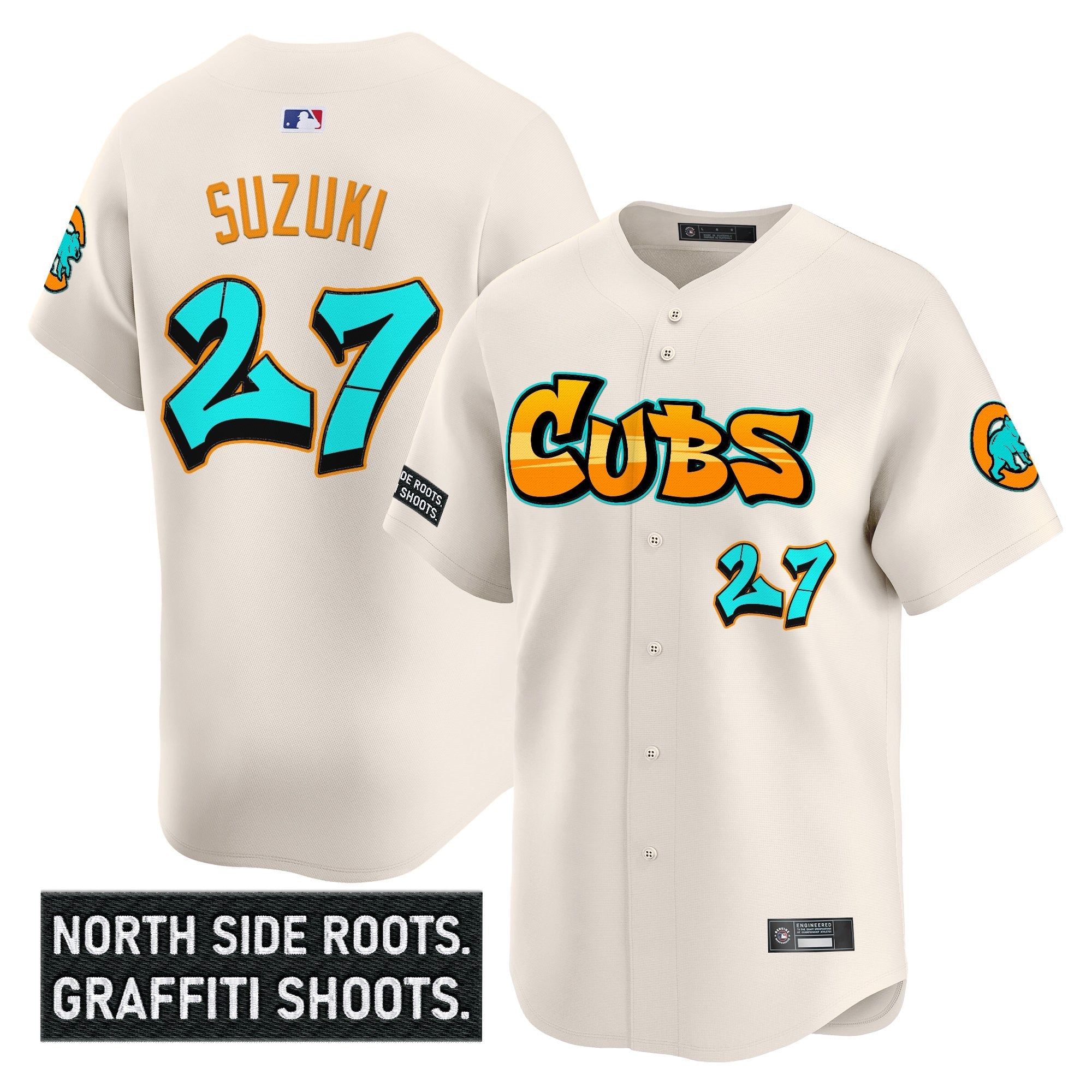 Men’s Chicago ‘Graffiti North Side Edition’ Vapor Premier Limited Jersey