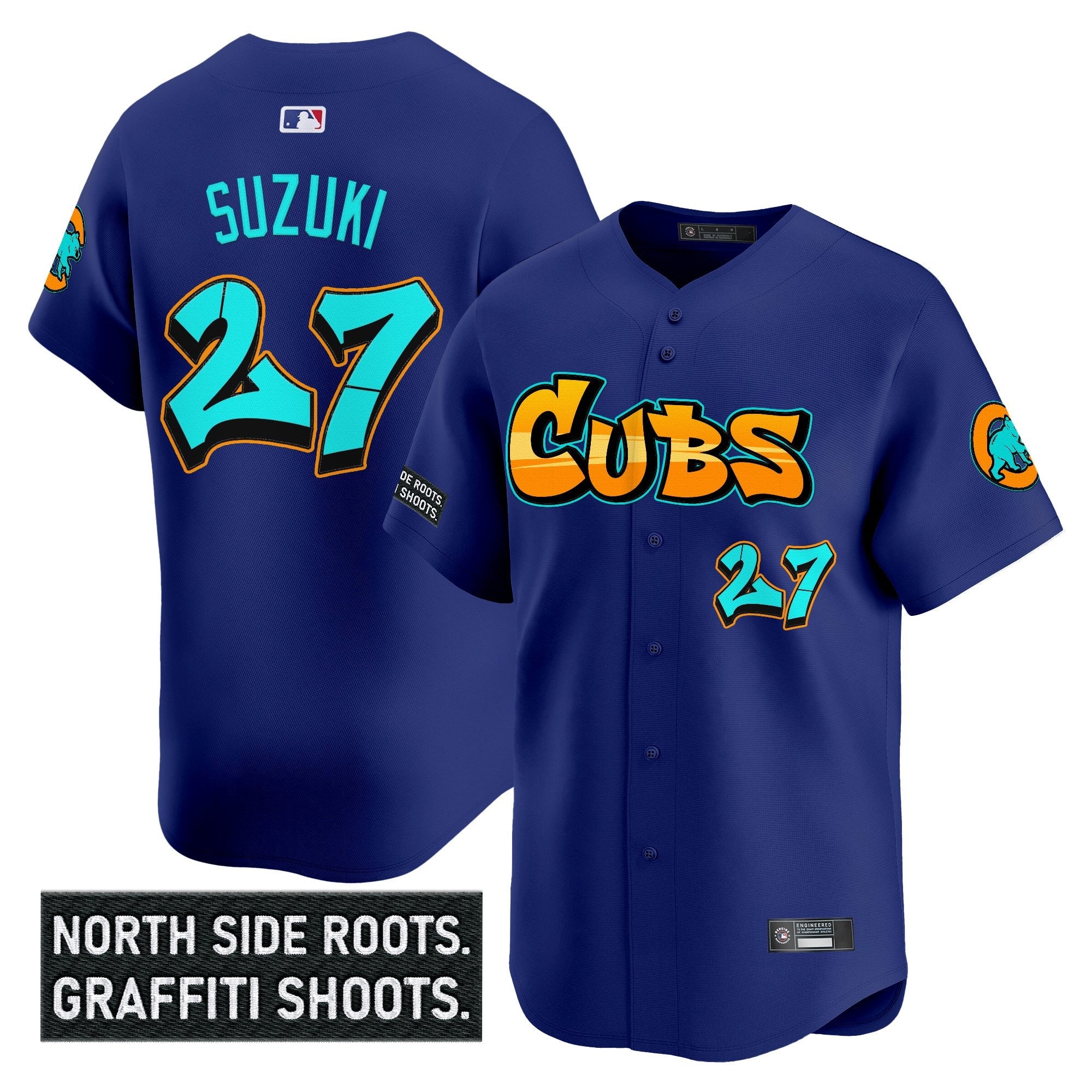 Men’s Chicago ‘Graffiti North Side Edition’ Vapor Premier Limited Jersey