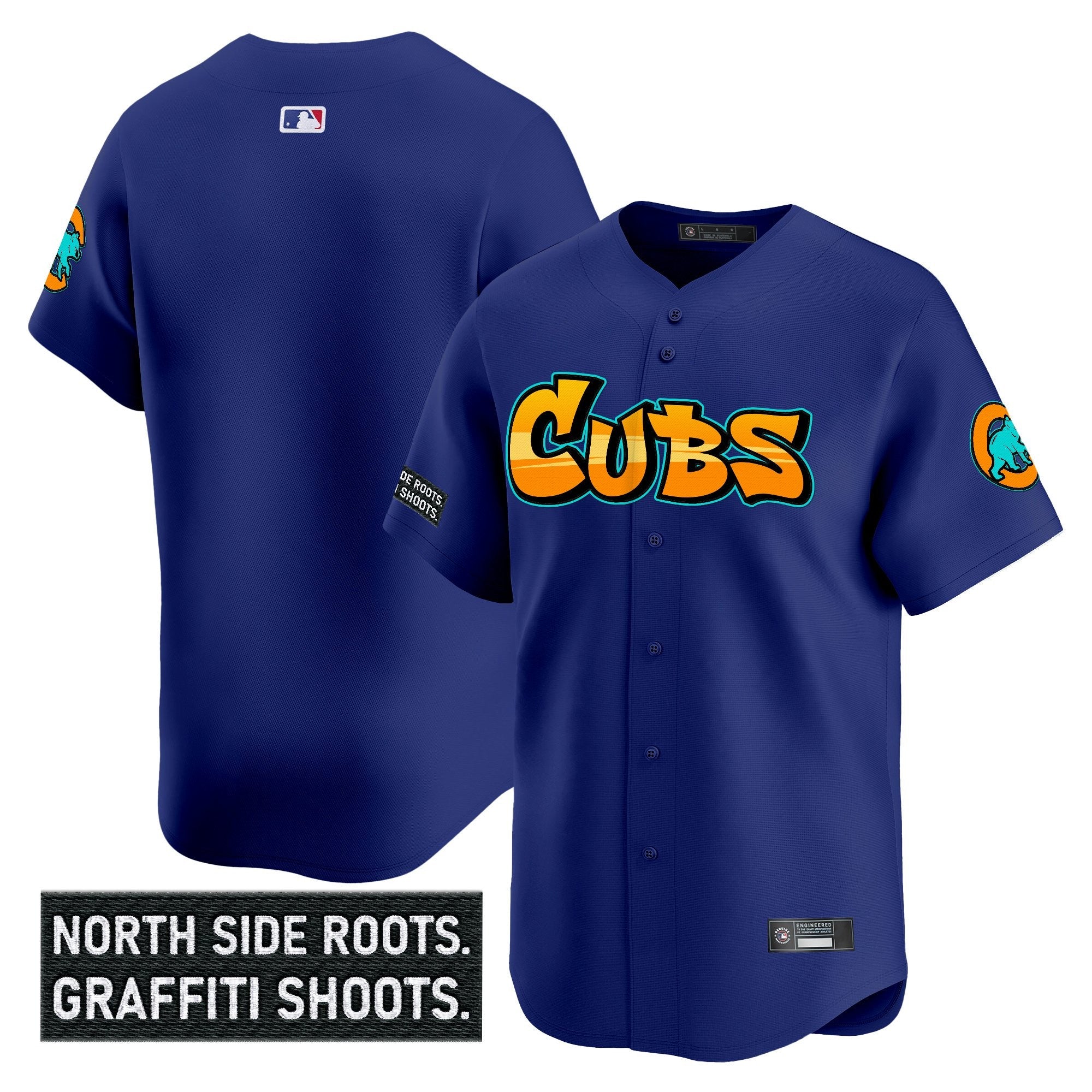 Men’s Chicago ‘Graffiti North Side Edition’ Vapor Premier Limited Jersey