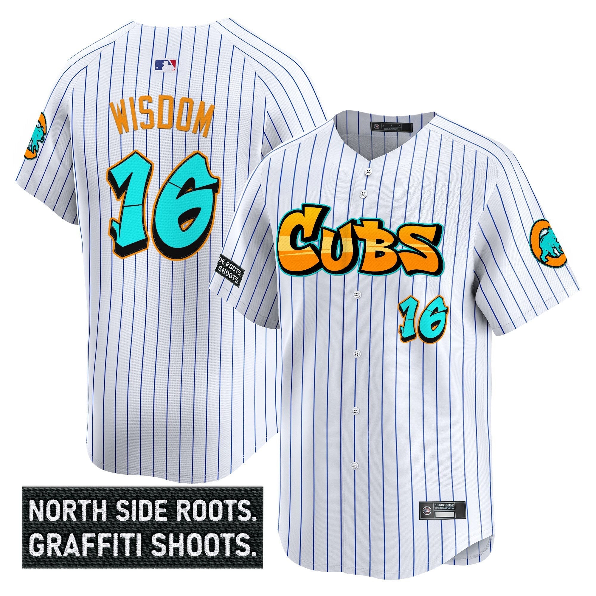 Men’s Chicago ‘Graffiti North Side Edition’ Vapor Premier Limited Jersey