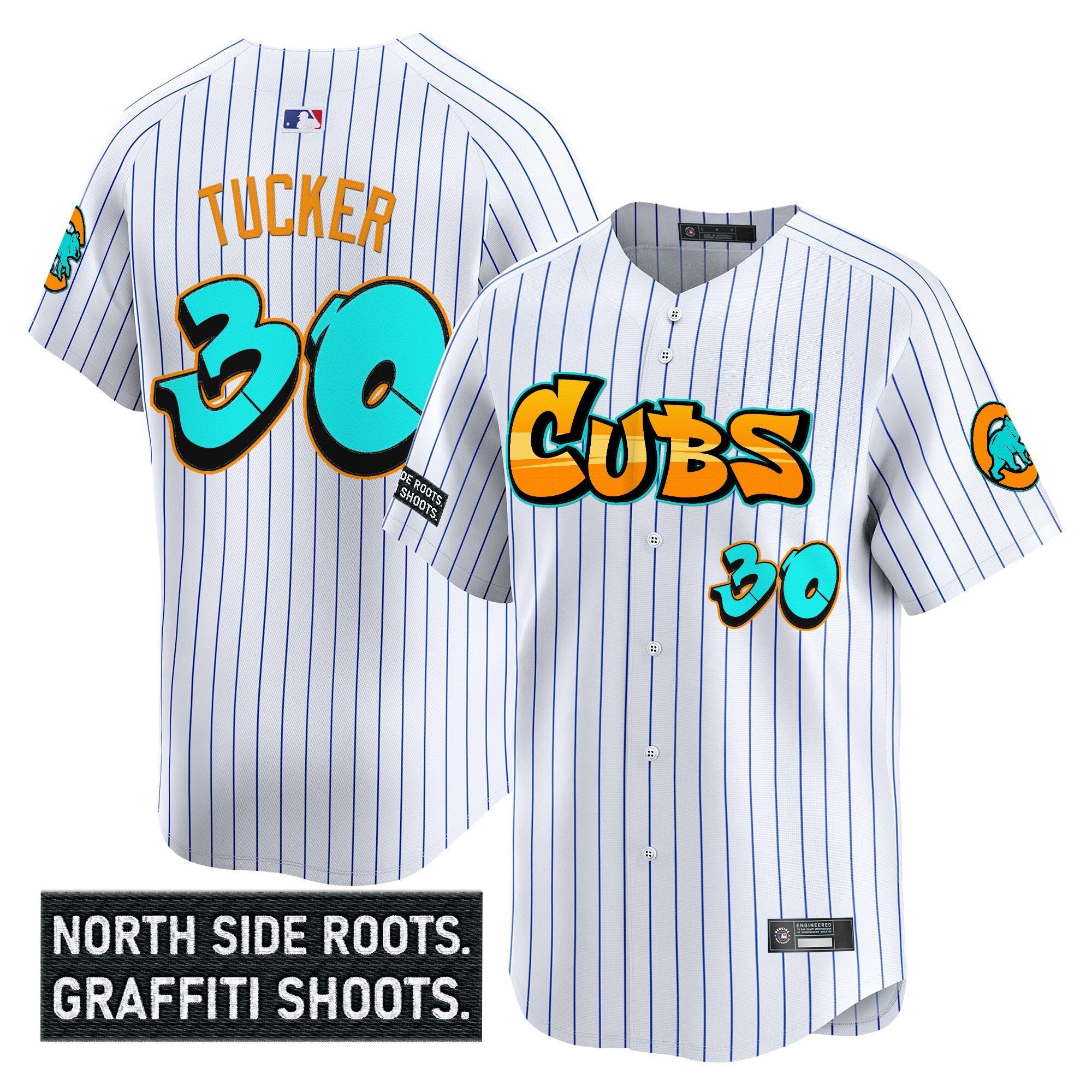 Men’s Chicago ‘Graffiti North Side Edition’ Vapor Premier Limited Jersey