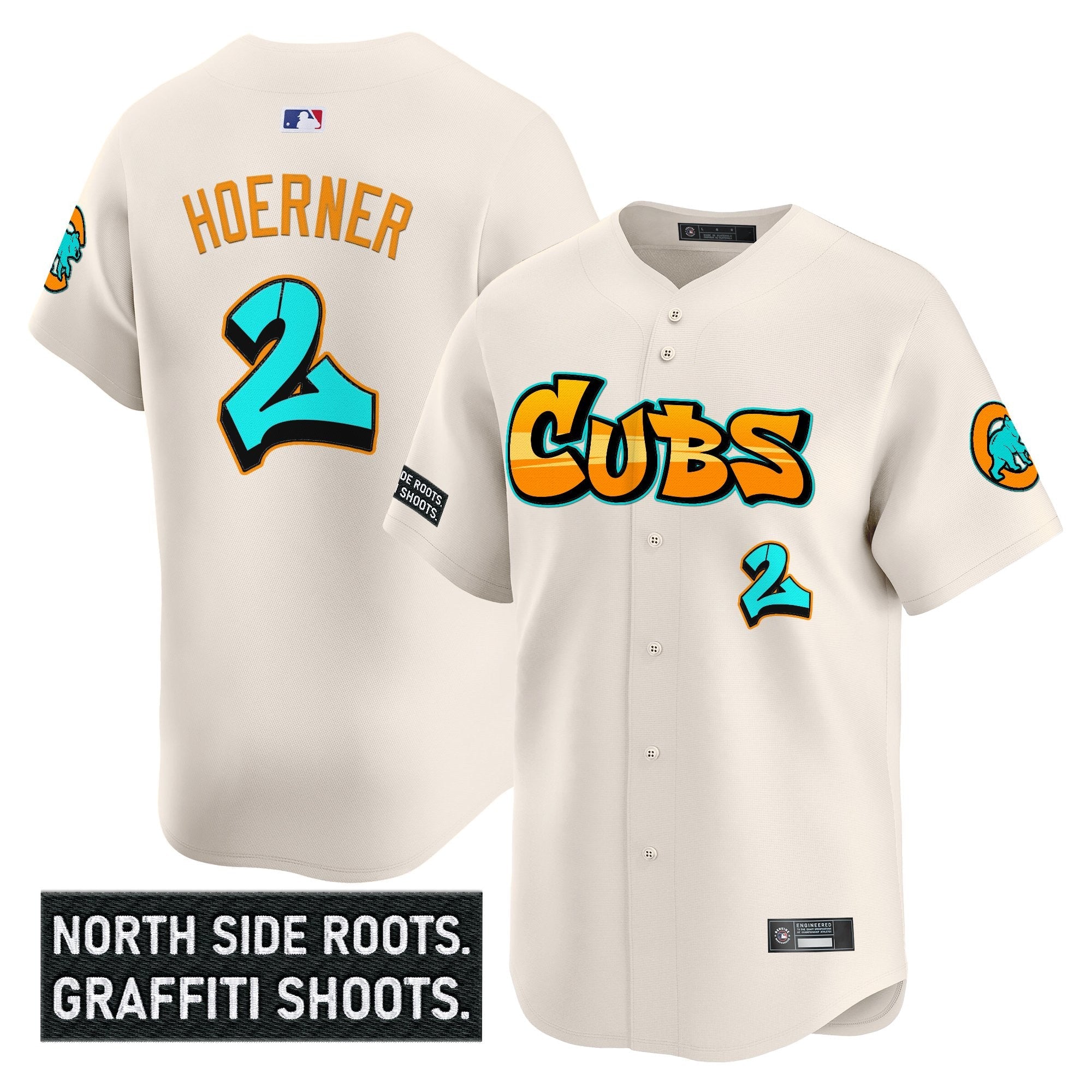 Men’s Chicago ‘Graffiti North Side Edition’ Vapor Premier Limited Jersey