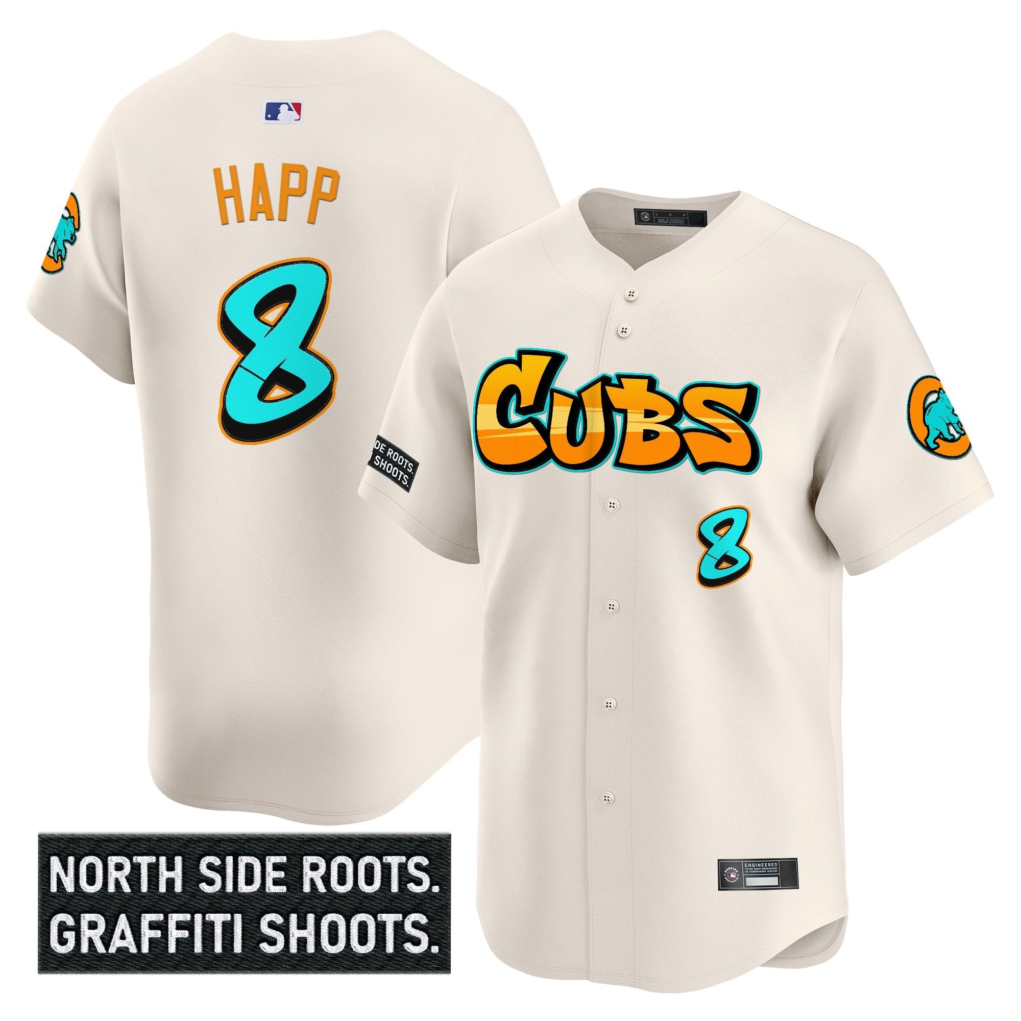 Men’s Chicago ‘Graffiti North Side Edition’ Vapor Premier Limited Jersey