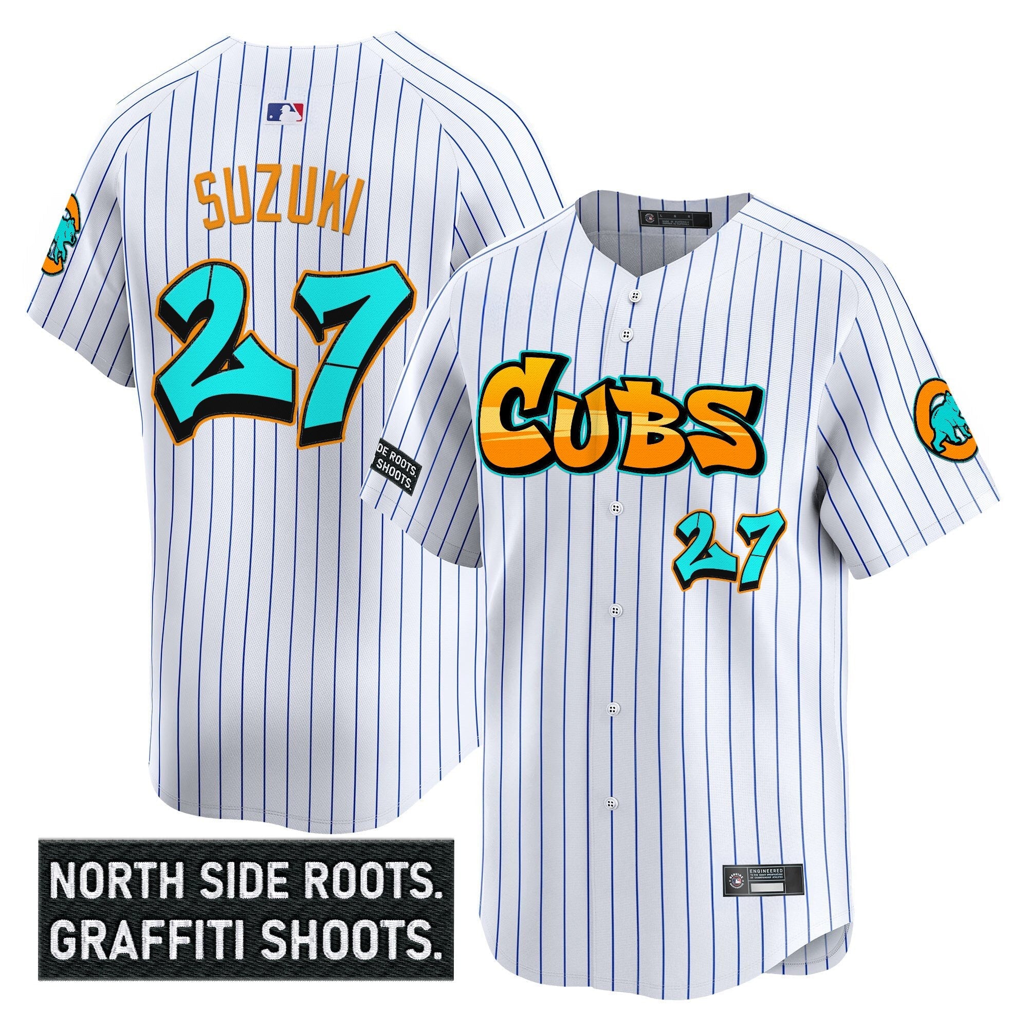 Men’s Chicago ‘Graffiti North Side Edition’ Vapor Premier Limited Jersey