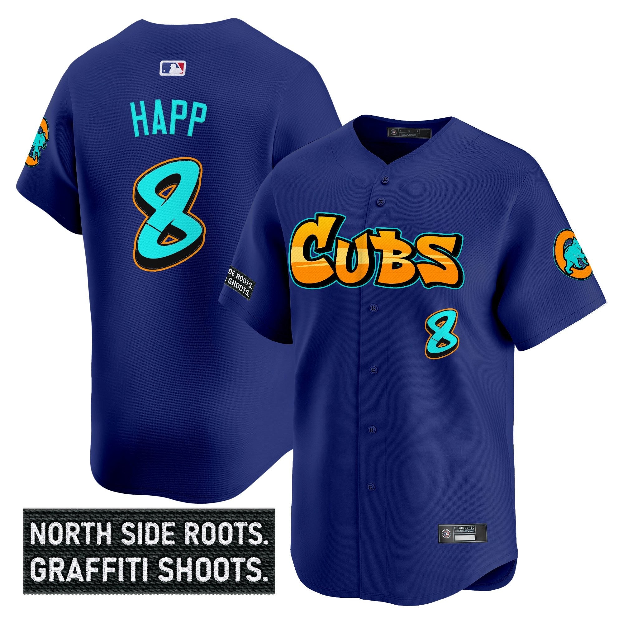 Men’s Chicago ‘Graffiti North Side Edition’ Vapor Premier Limited Jersey
