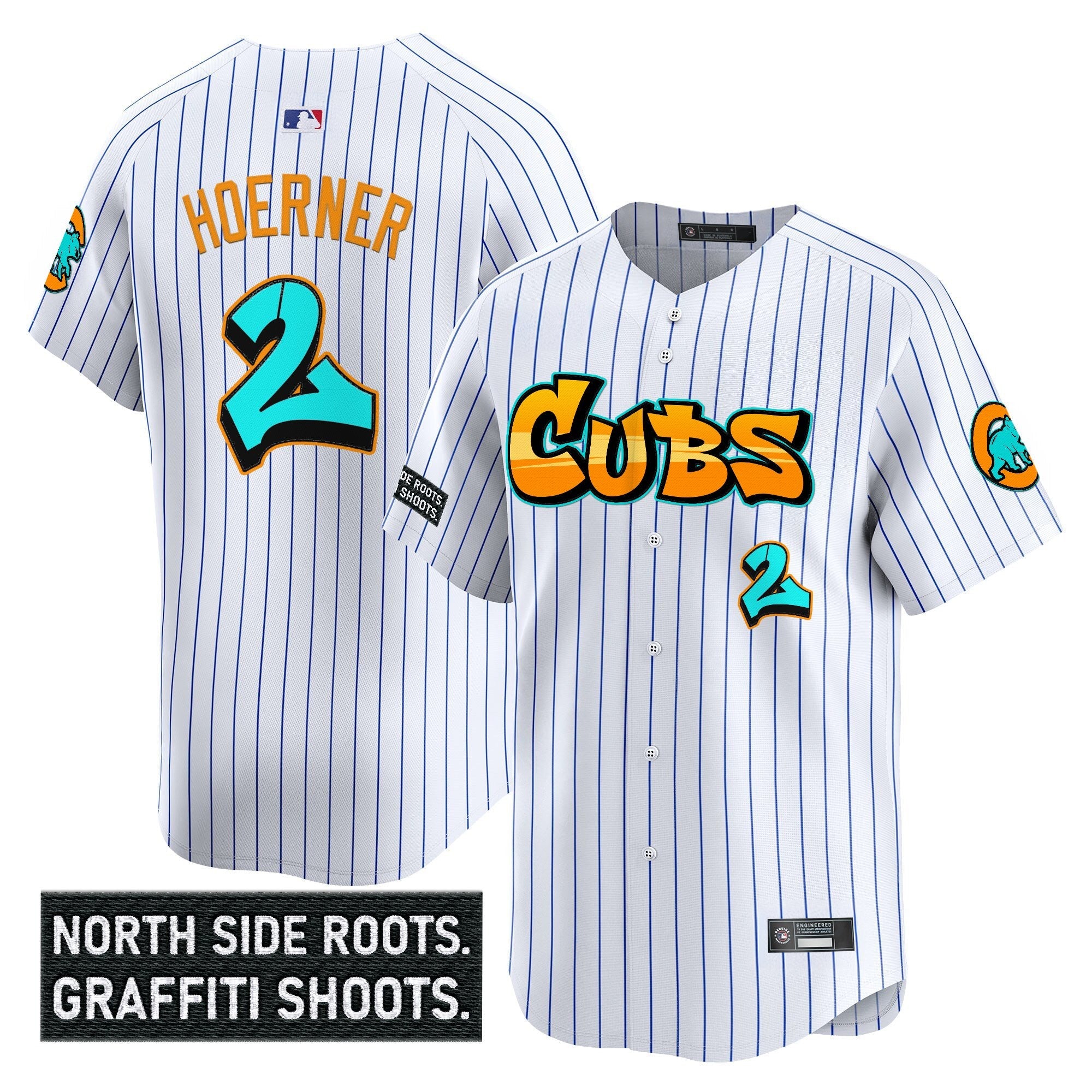 Men’s Chicago ‘Graffiti North Side Edition’ Vapor Premier Limited Jersey