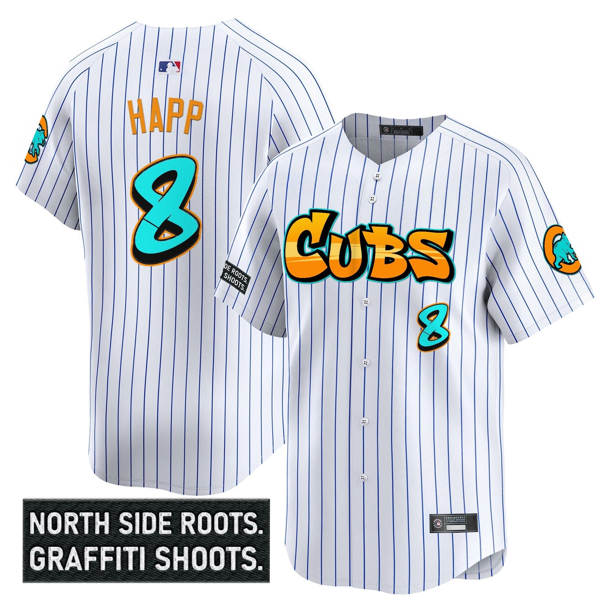 Men’s Chicago ‘Graffiti North Side Edition’ Vapor Premier Limited Jersey
