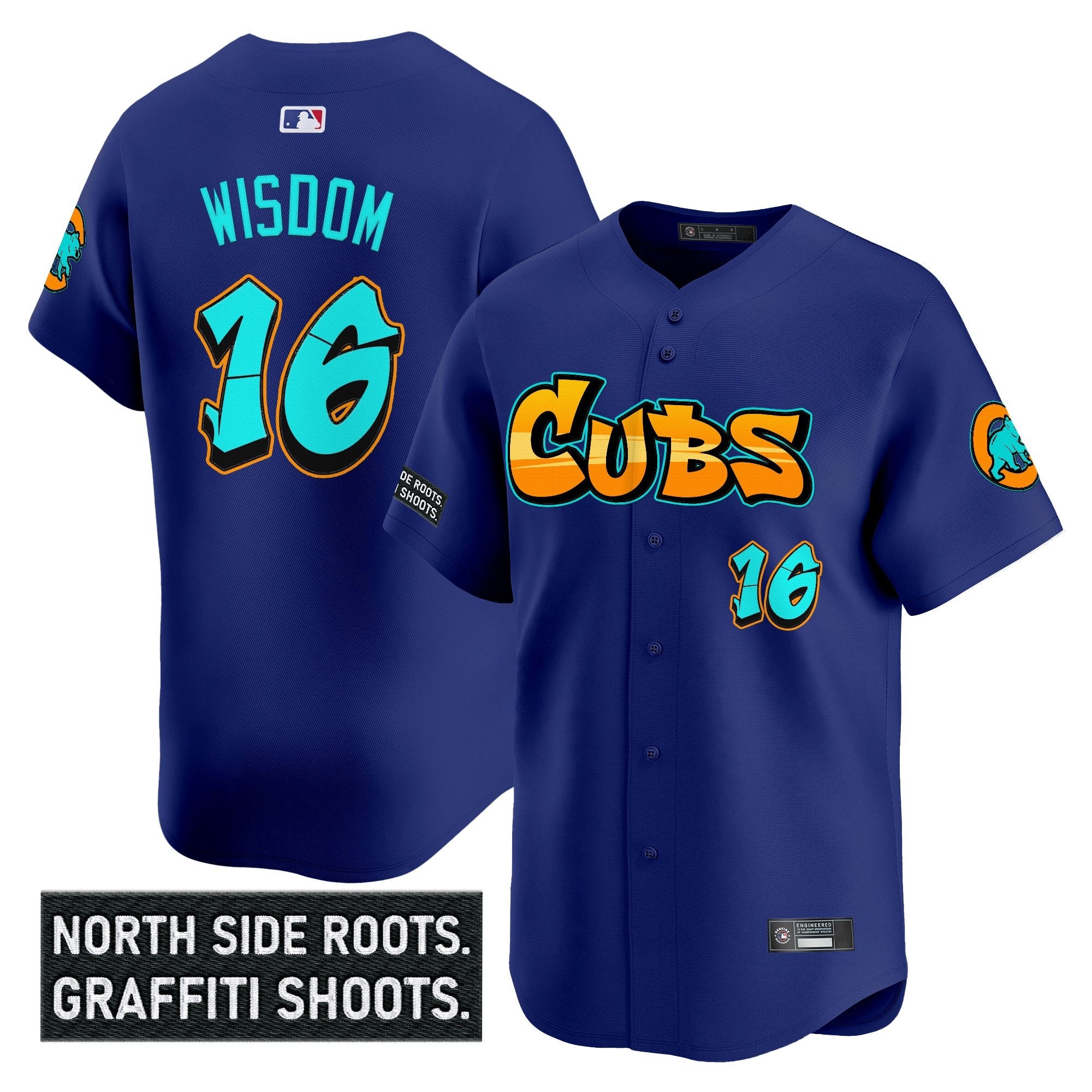 Men’s Chicago ‘Graffiti North Side Edition’ Vapor Premier Limited Jersey