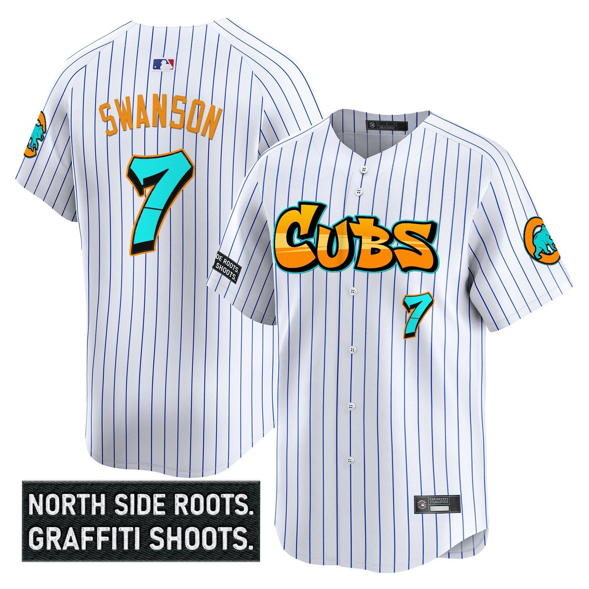 Men’s Chicago ‘Graffiti North Side Edition’ Vapor Premier Limited Jersey