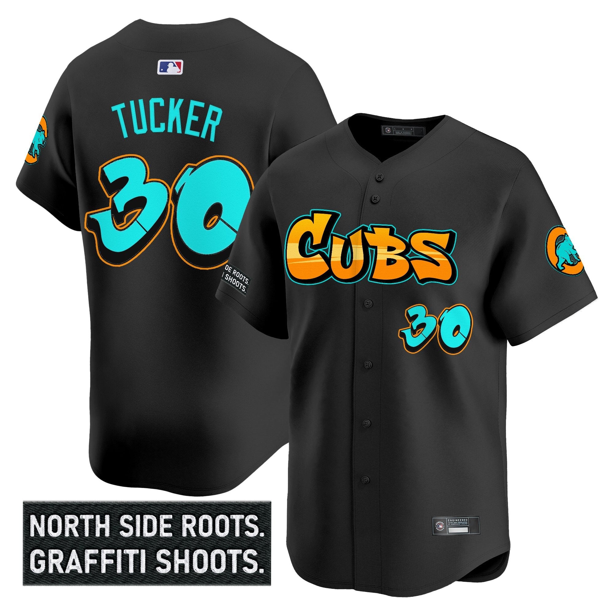 Men’s Chicago ‘Graffiti North Side Edition’ Vapor Premier Limited Jersey