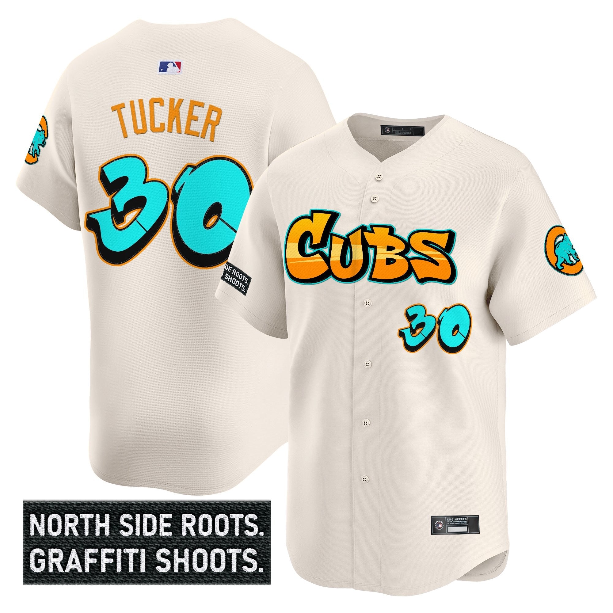 Men’s Chicago ‘Graffiti North Side Edition’ Vapor Premier Limited Jersey
