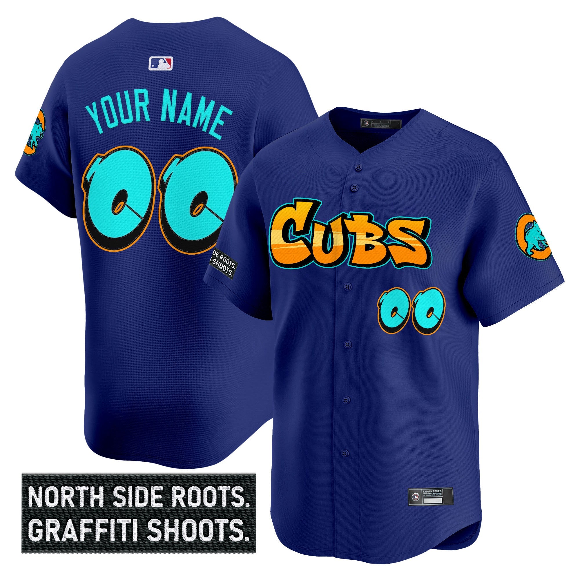 Chicago ‘Graffiti North Side Edition’ Vapor Premier Limited Custom Jersey