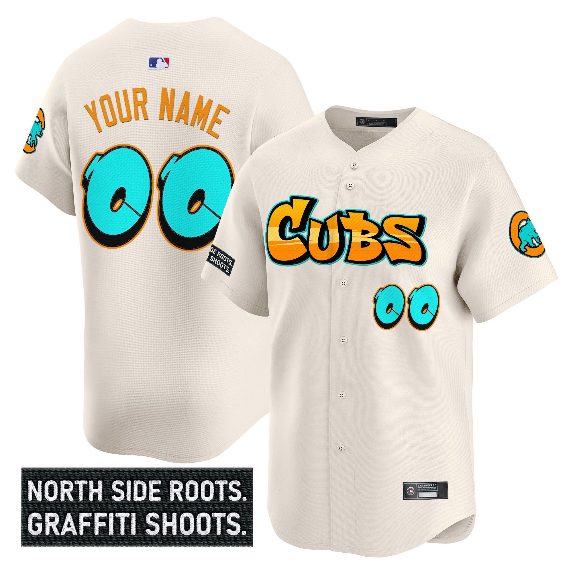 Chicago ‘Graffiti North Side Edition’ Vapor Premier Limited Custom Jersey