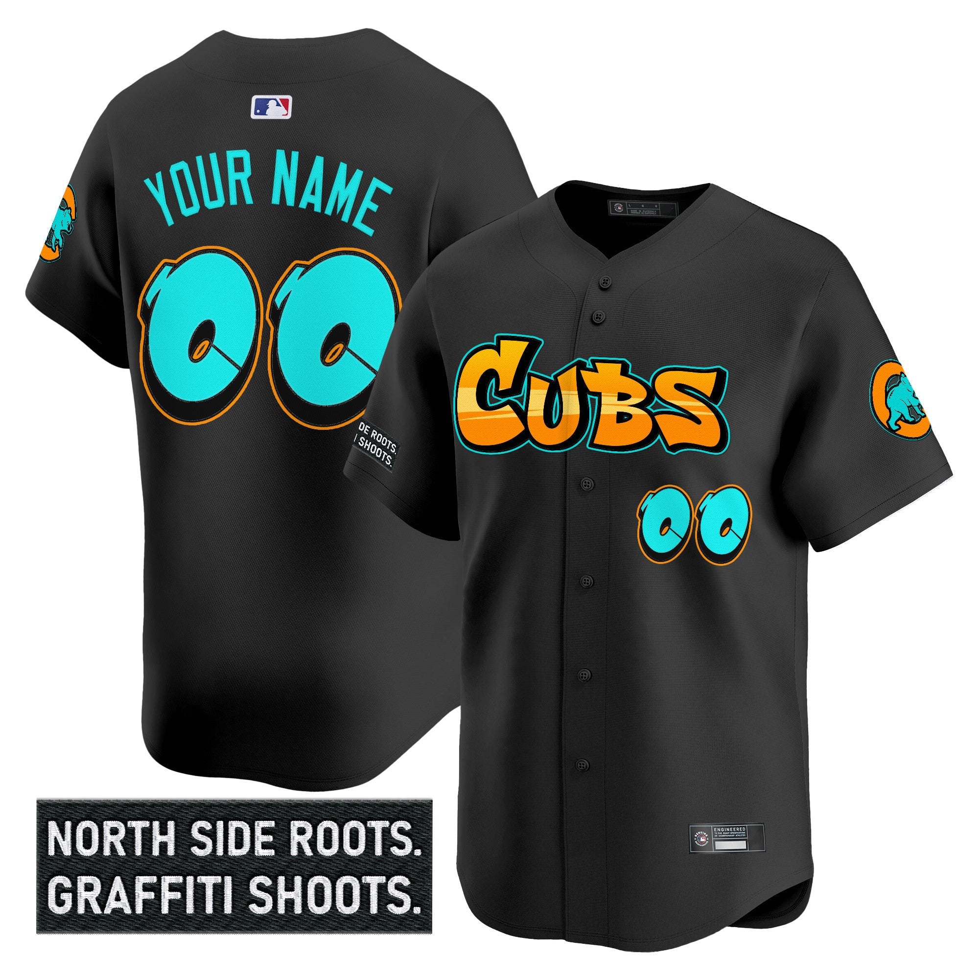Chicago ‘Graffiti North Side Edition’ Vapor Premier Limited Custom Jersey