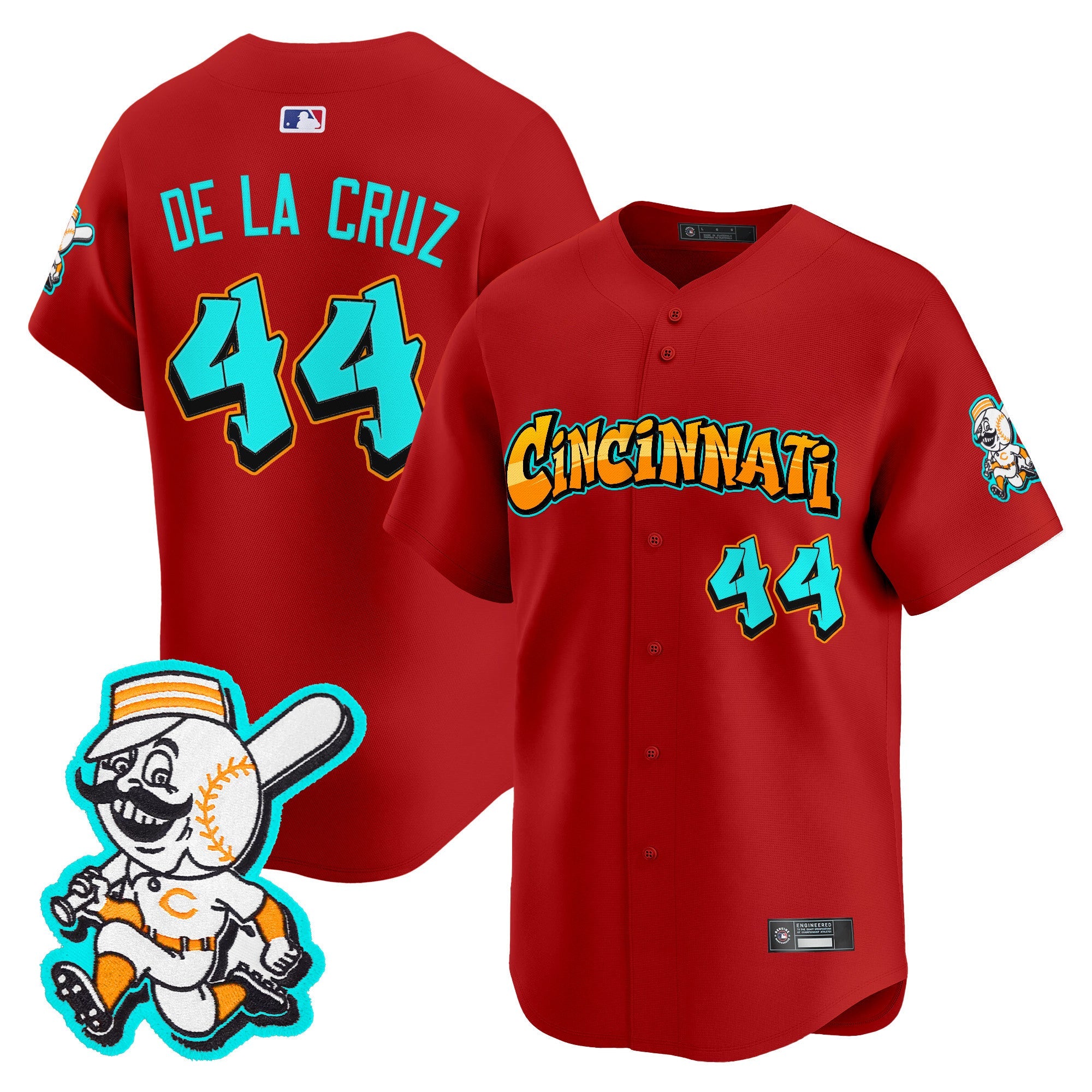 Men’s Cincinnati ‘Graffiti Queen City Edition’ Vapor Premier Limited Jersey