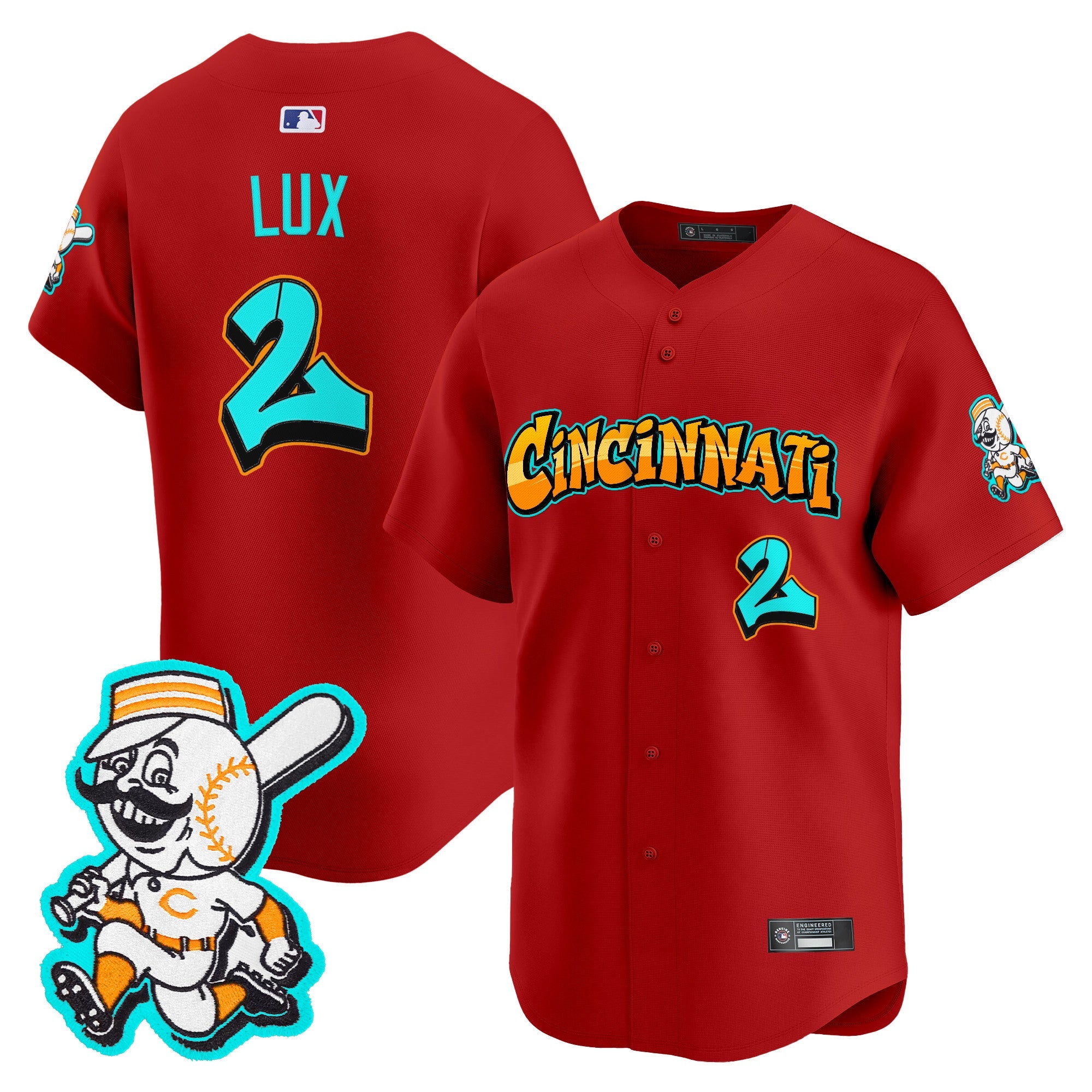 Men’s Cincinnati ‘Graffiti Queen City Edition’ Vapor Premier Limited Jersey