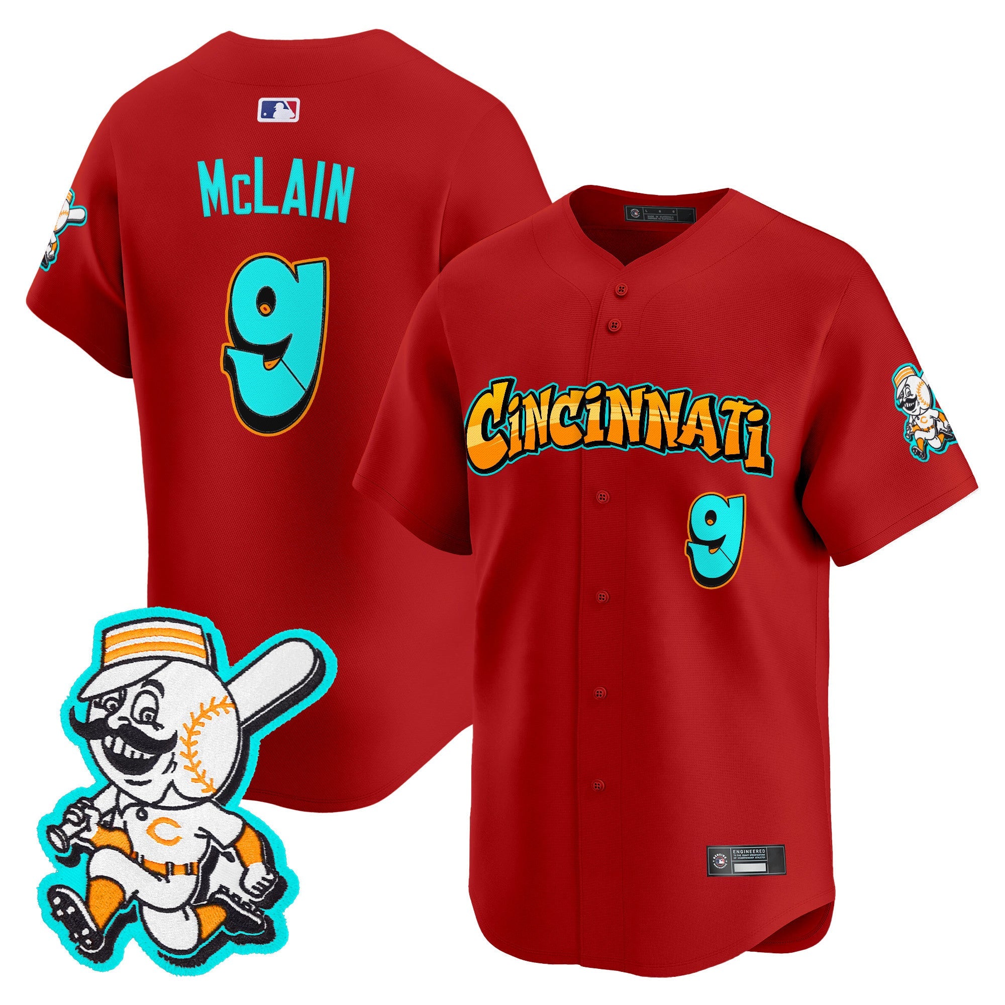 Men’s Cincinnati ‘Graffiti Queen City Edition’ Vapor Premier Limited Jersey