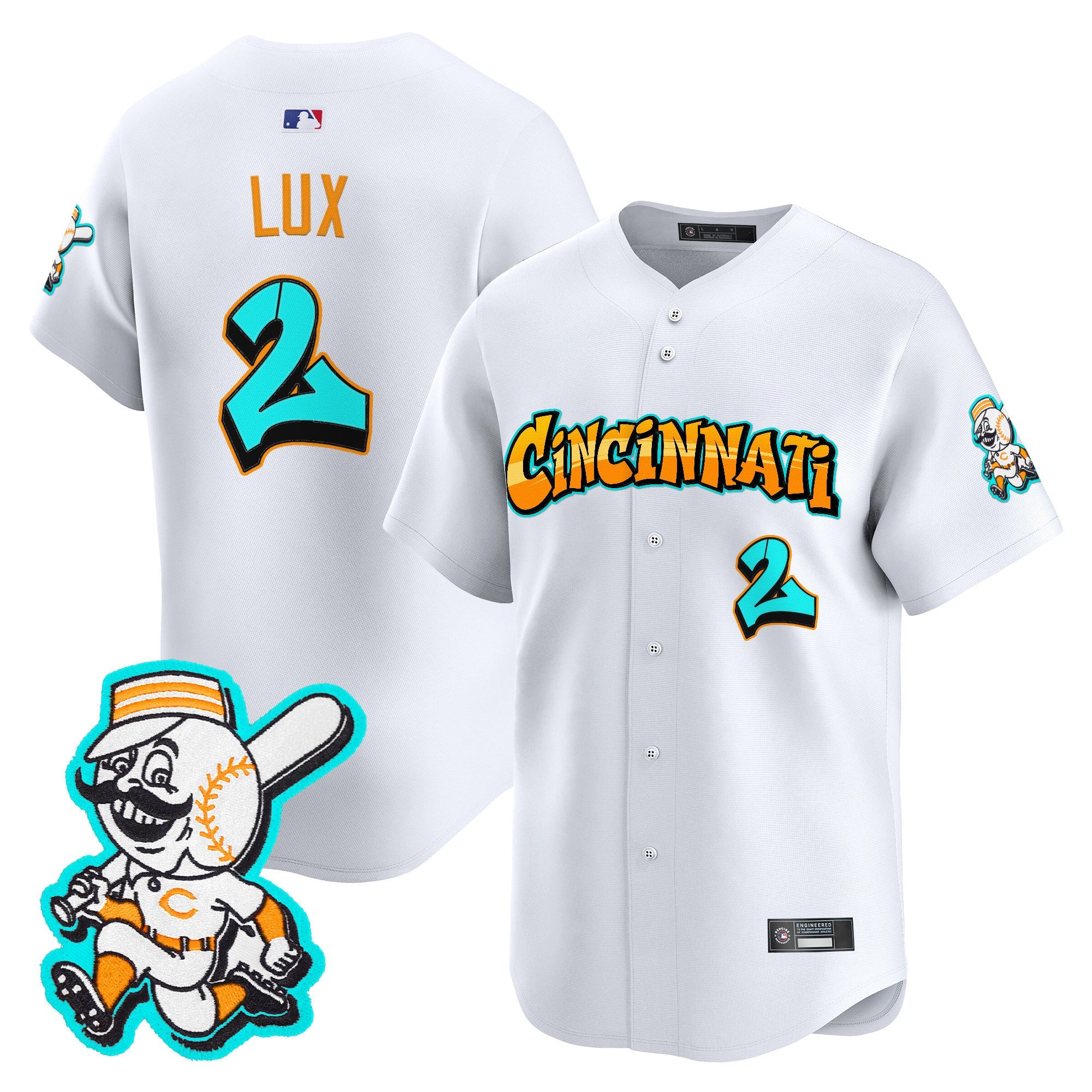 Men’s Cincinnati ‘Graffiti Queen City Edition’ Vapor Premier Limited Jersey