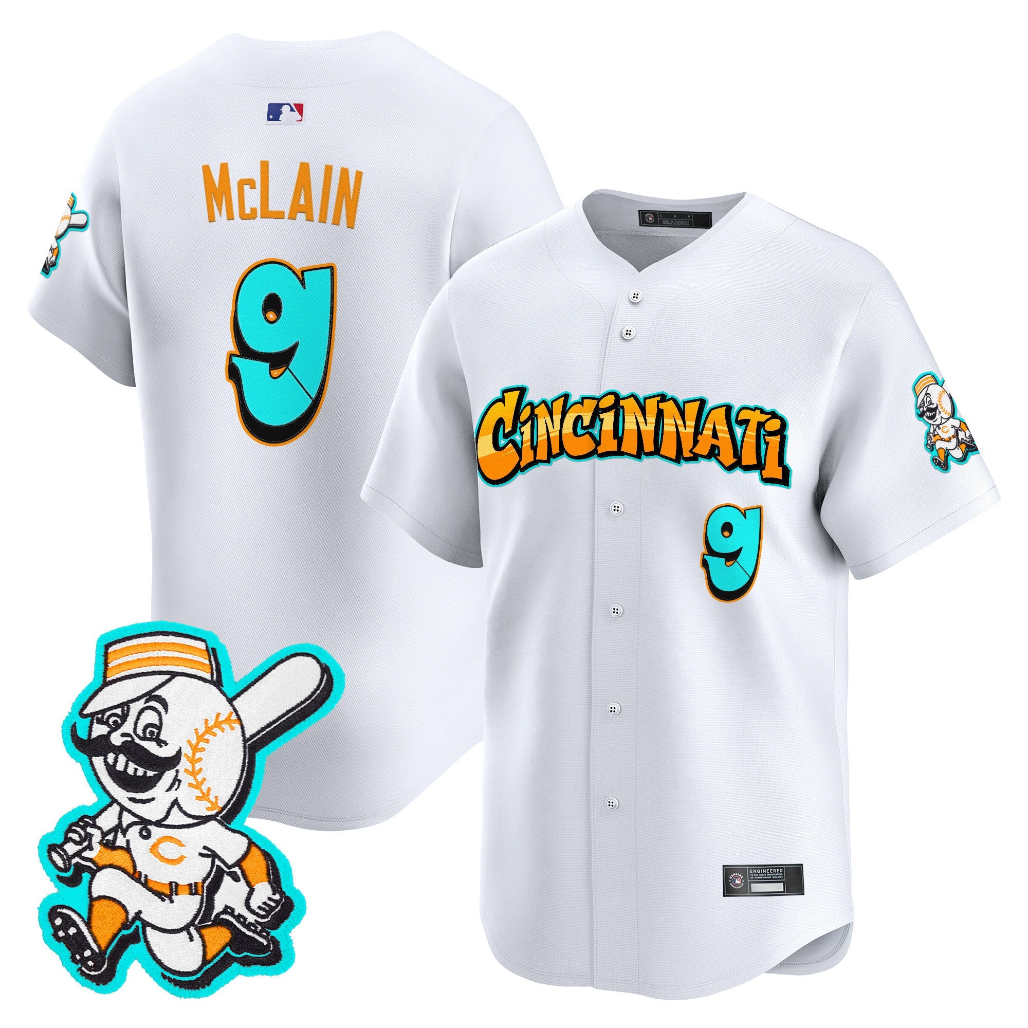 Men’s Cincinnati ‘Graffiti Queen City Edition’ Vapor Premier Limited Jersey