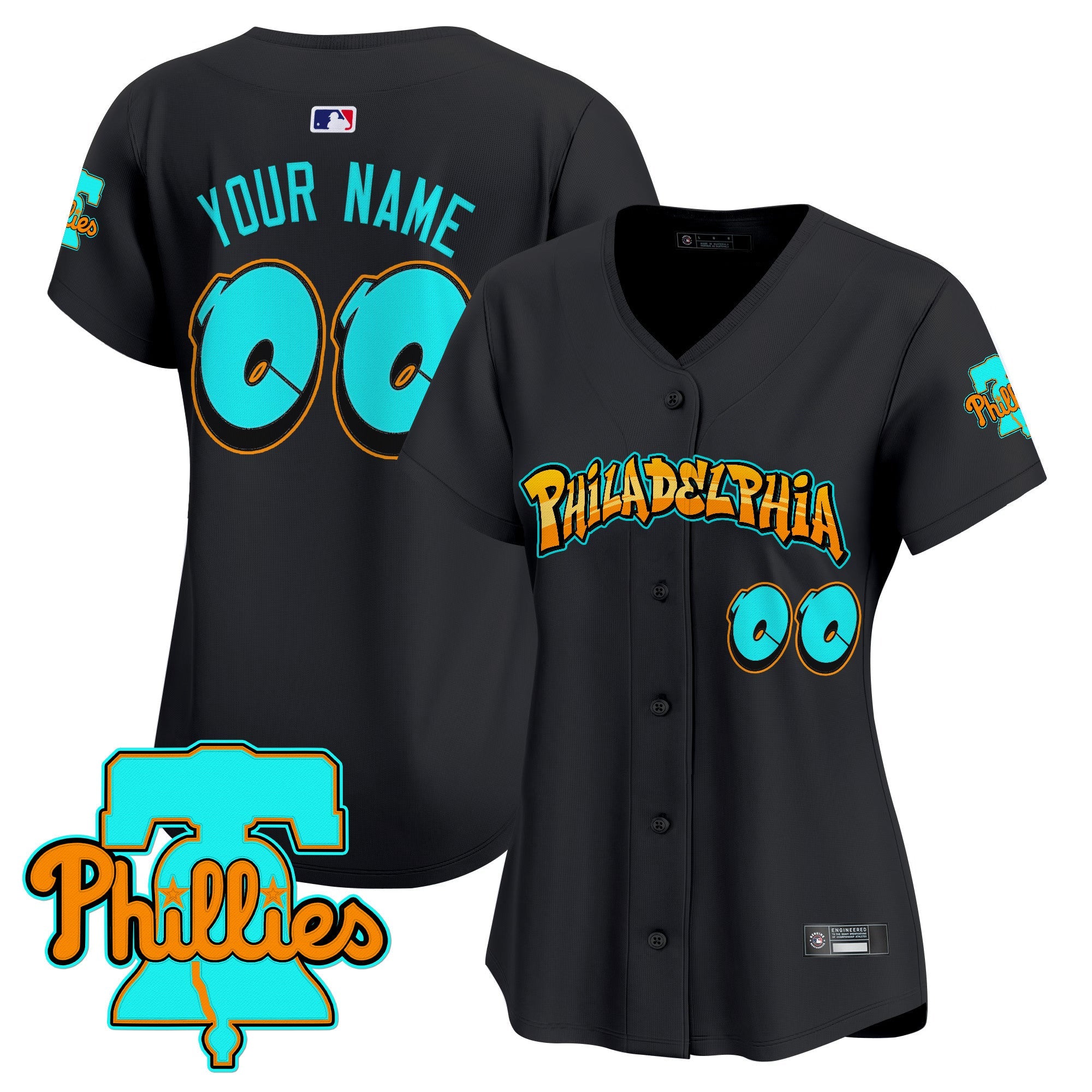 Philadelphia ‘Graffiti Broad Street Edition’ Vapor Premier Limited Custom Jersey