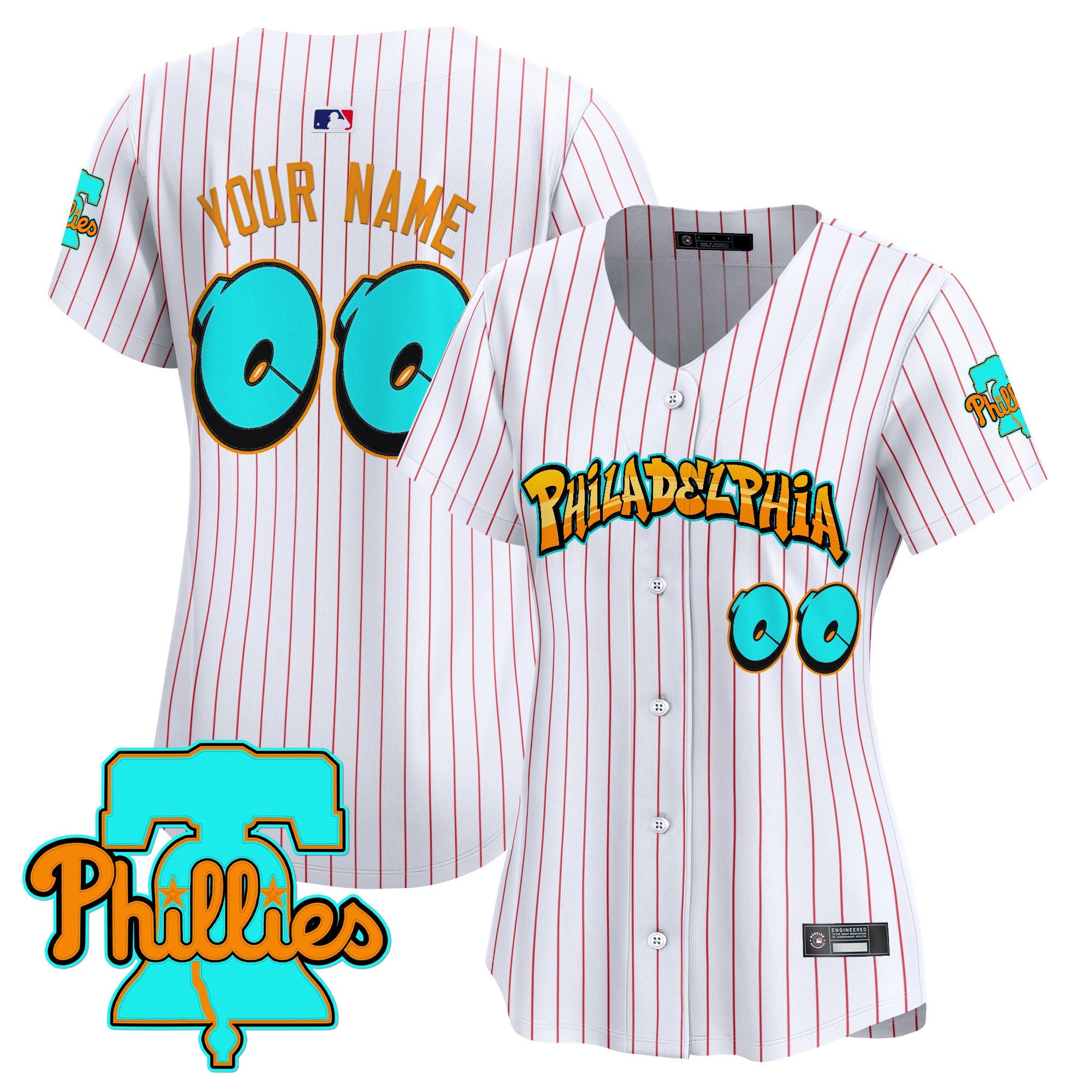 Philadelphia ‘Graffiti Broad Street Edition’ Vapor Premier Limited Custom Jersey