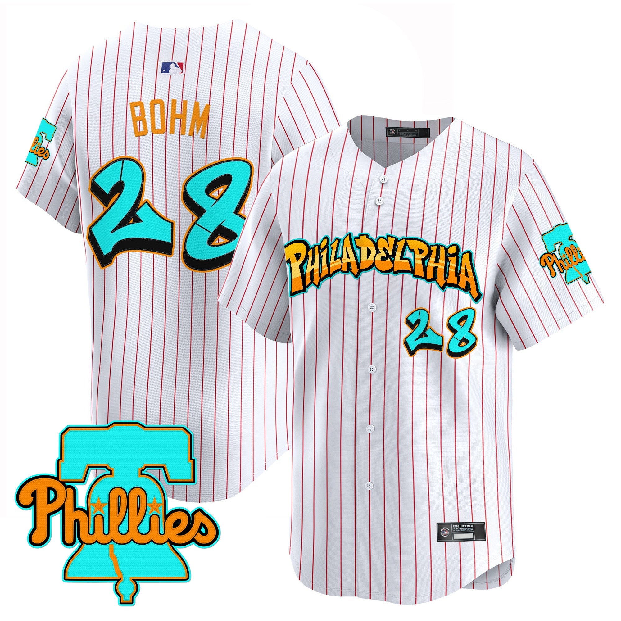 Men’s Philadelphia ‘Graffiti Broad Street Edition’ Vapor Premier Limited Jersey