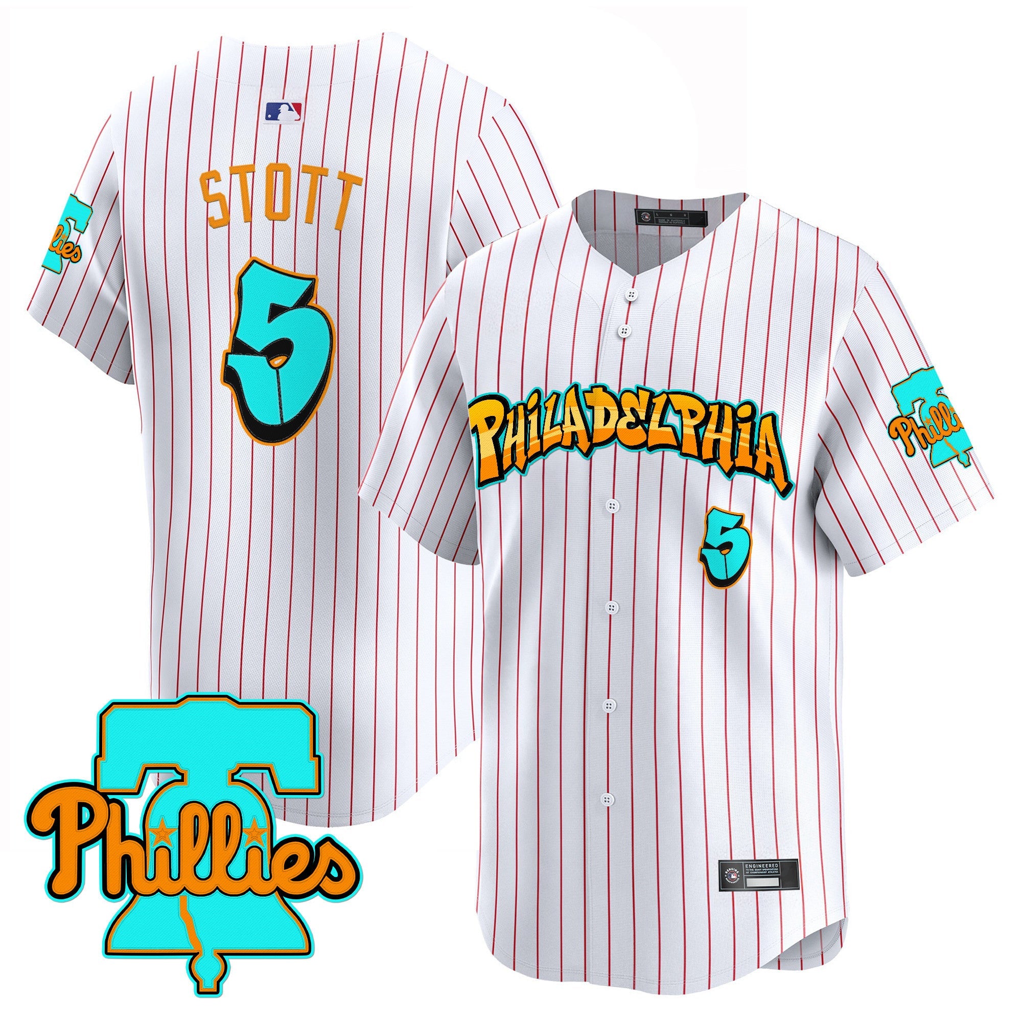 Men’s Philadelphia ‘Graffiti Broad Street Edition’ Vapor Premier Limited Jersey