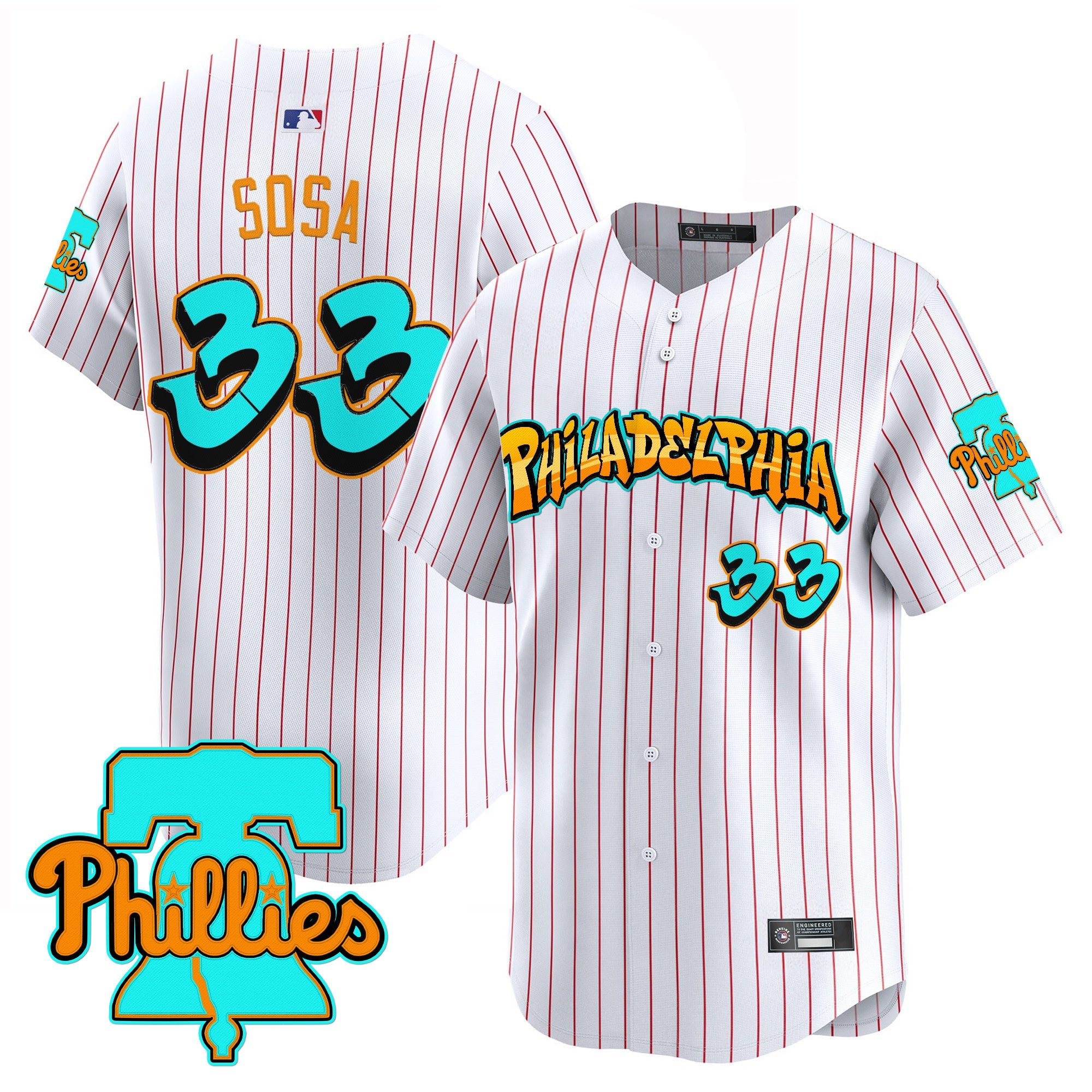 Men’s Philadelphia ‘Graffiti Broad Street Edition’ Vapor Premier Limited Jersey