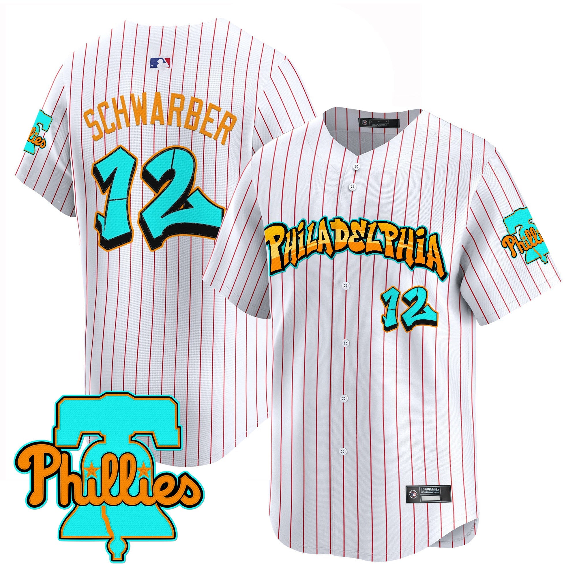 Men’s Philadelphia ‘Graffiti Broad Street Edition’ Vapor Premier Limited Jersey