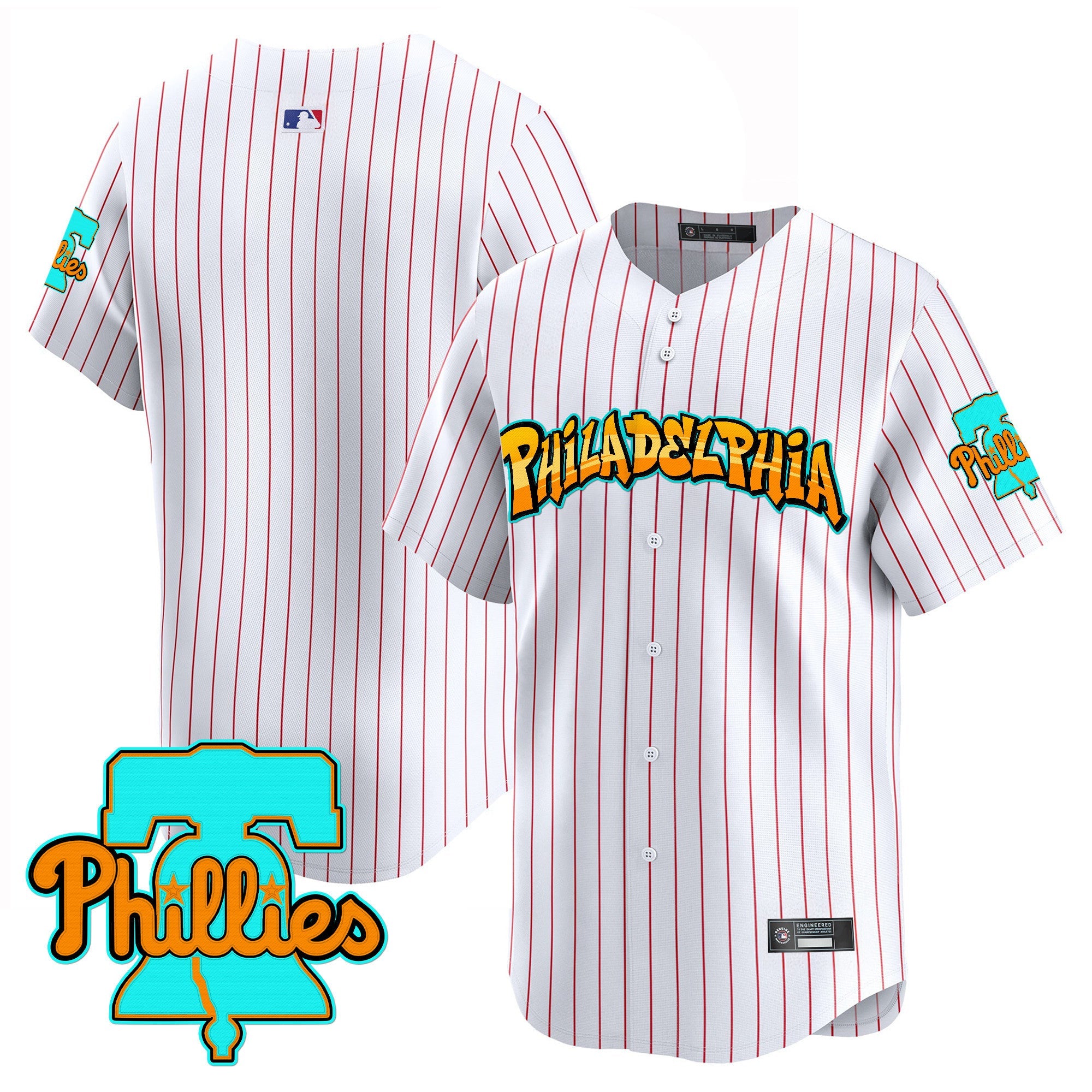 Men’s Philadelphia ‘Graffiti Broad Street Edition’ Vapor Premier Limited Jersey