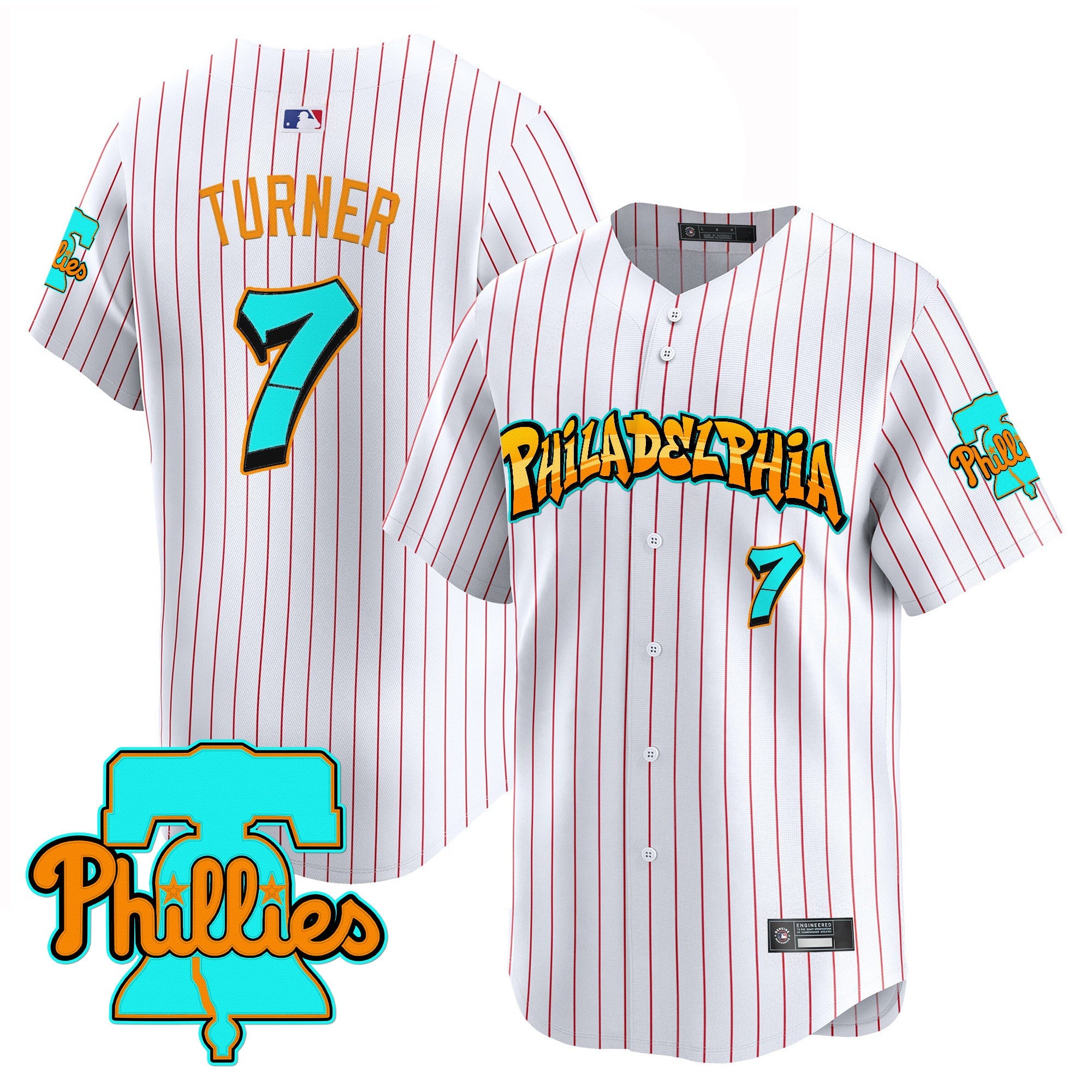 Men’s Philadelphia ‘Graffiti Broad Street Edition’ Vapor Premier Limited Jersey