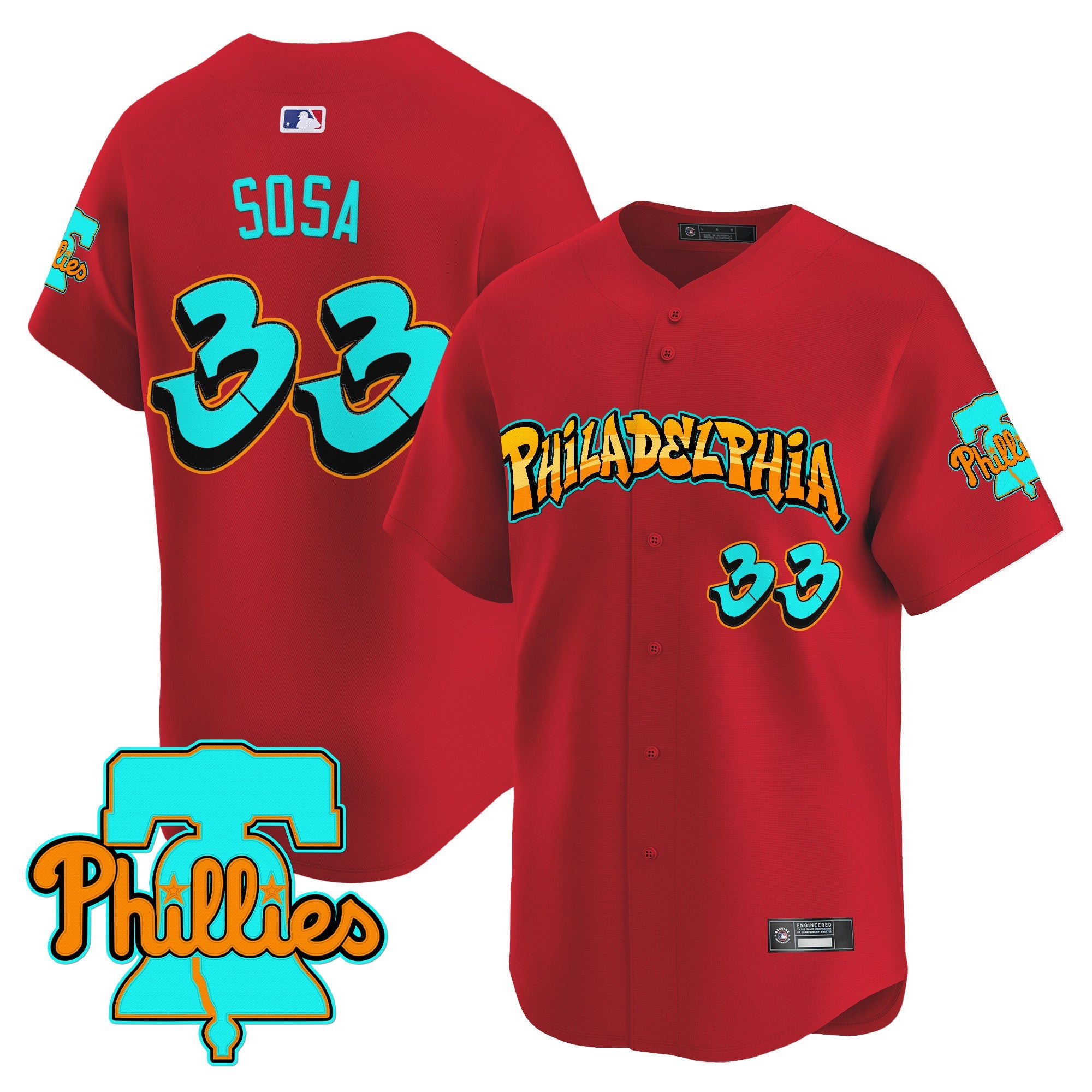 Men’s Philadelphia ‘Graffiti Broad Street Edition’ Vapor Premier Limited Jersey