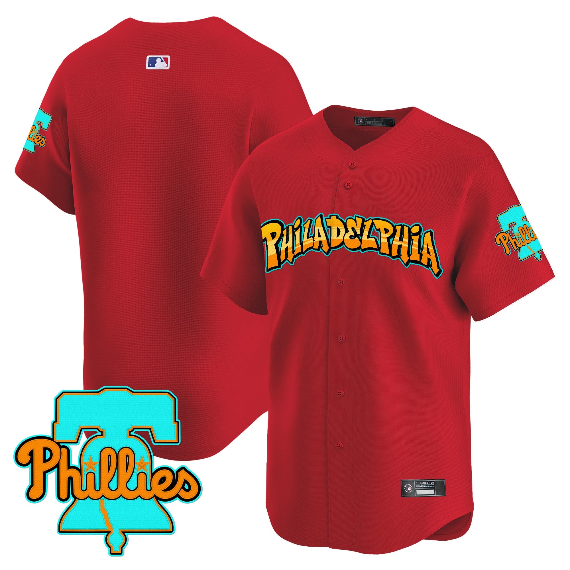 Men’s Philadelphia ‘Graffiti Broad Street Edition’ Vapor Premier Limited Jersey