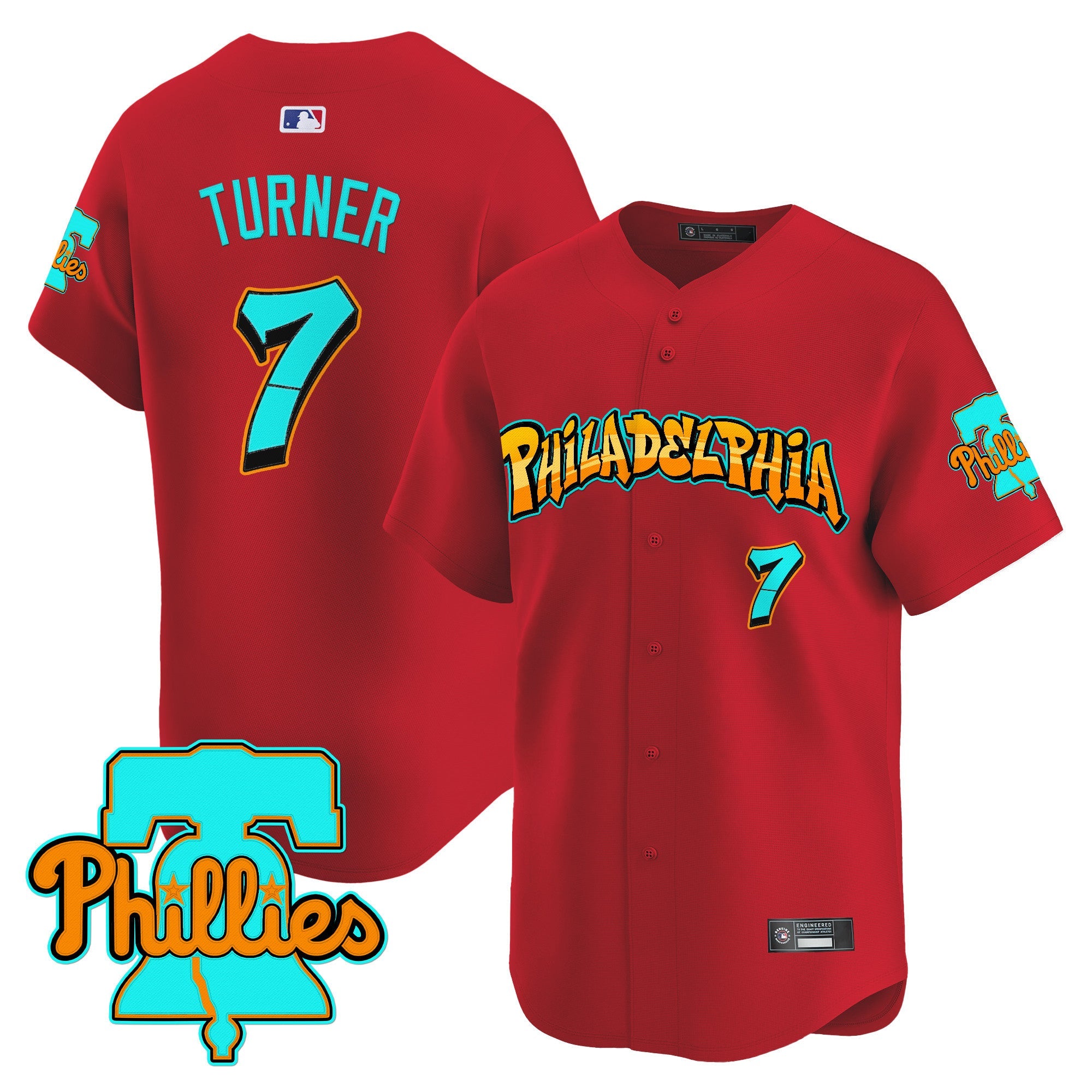 Men’s Philadelphia ‘Graffiti Broad Street Edition’ Vapor Premier Limited Jersey