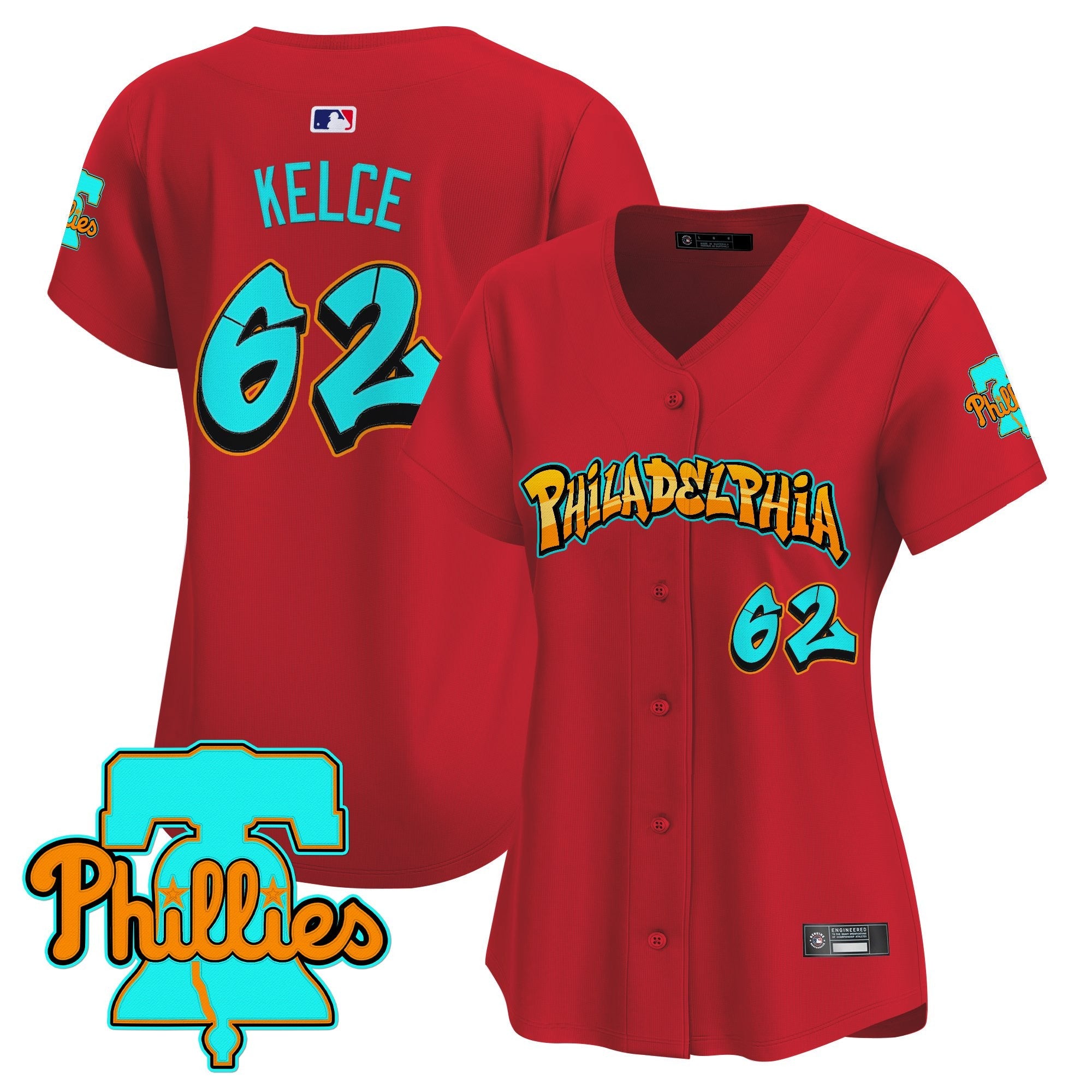 Women’s Philadelphia ‘Graffiti Broad Street Edition’ Vapor Premier Limited Jersey