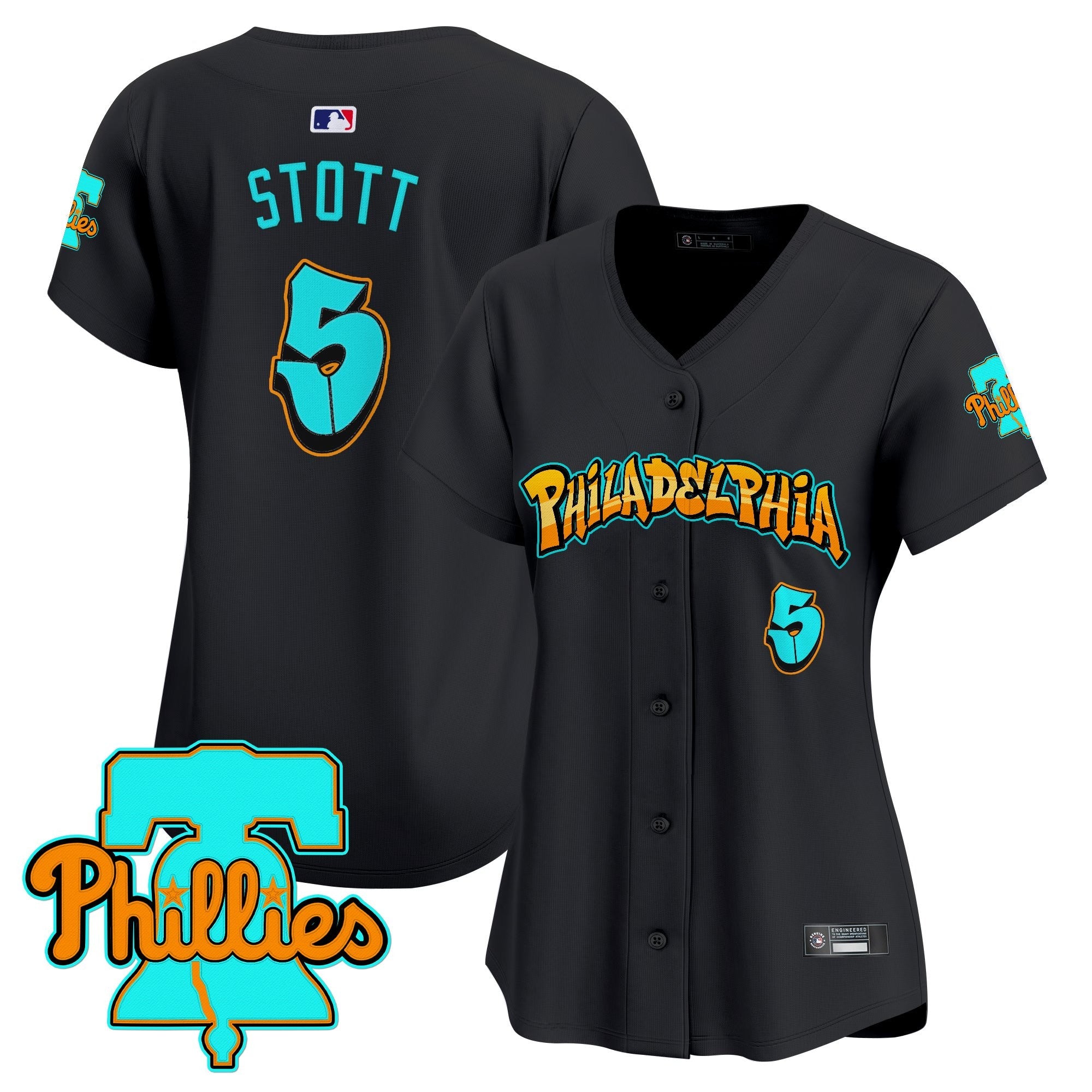 Women’s Philadelphia ‘Graffiti Broad Street Edition’ Vapor Premier Limited Jersey