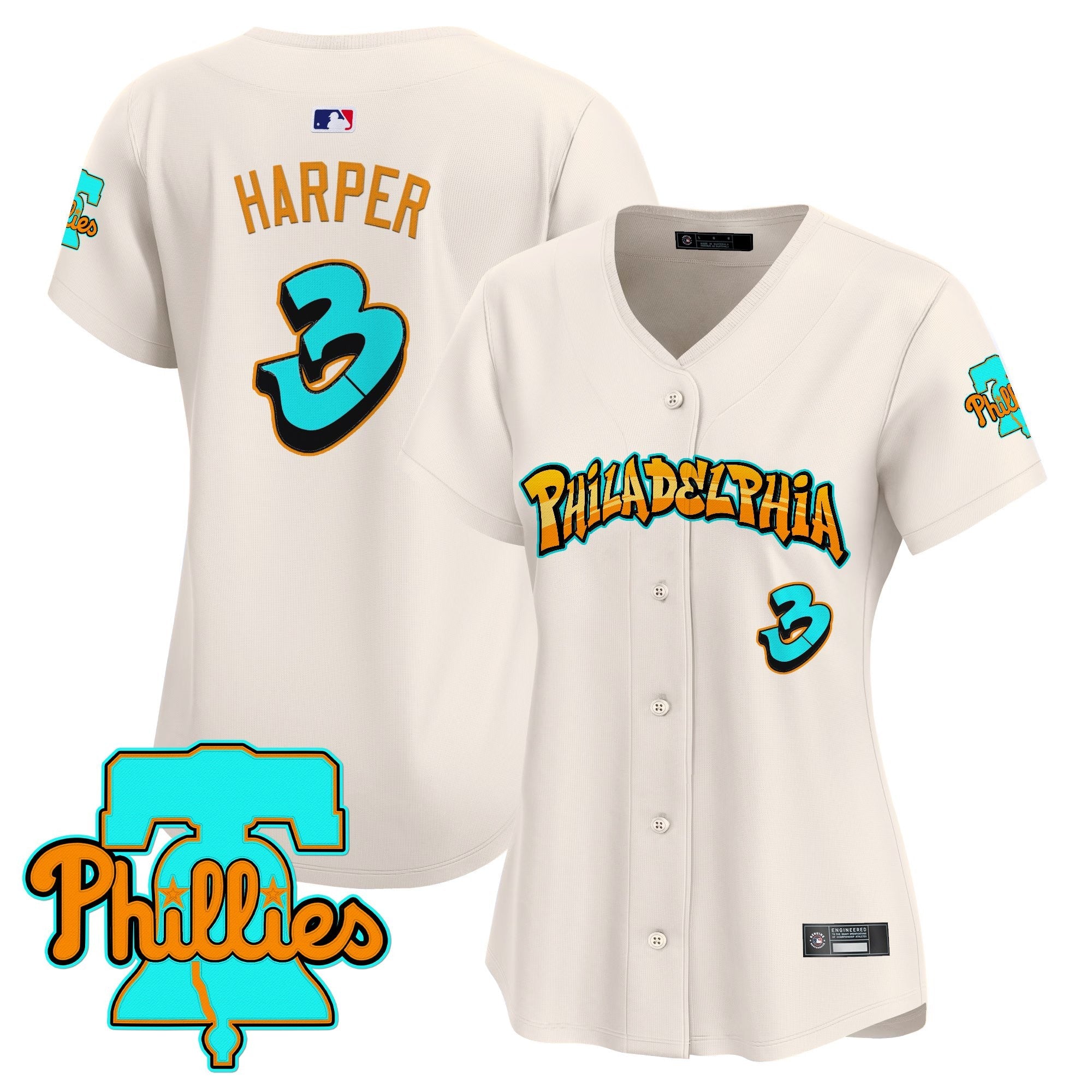 Women’s Philadelphia ‘Graffiti Broad Street Edition’ Vapor Premier Limited Jersey
