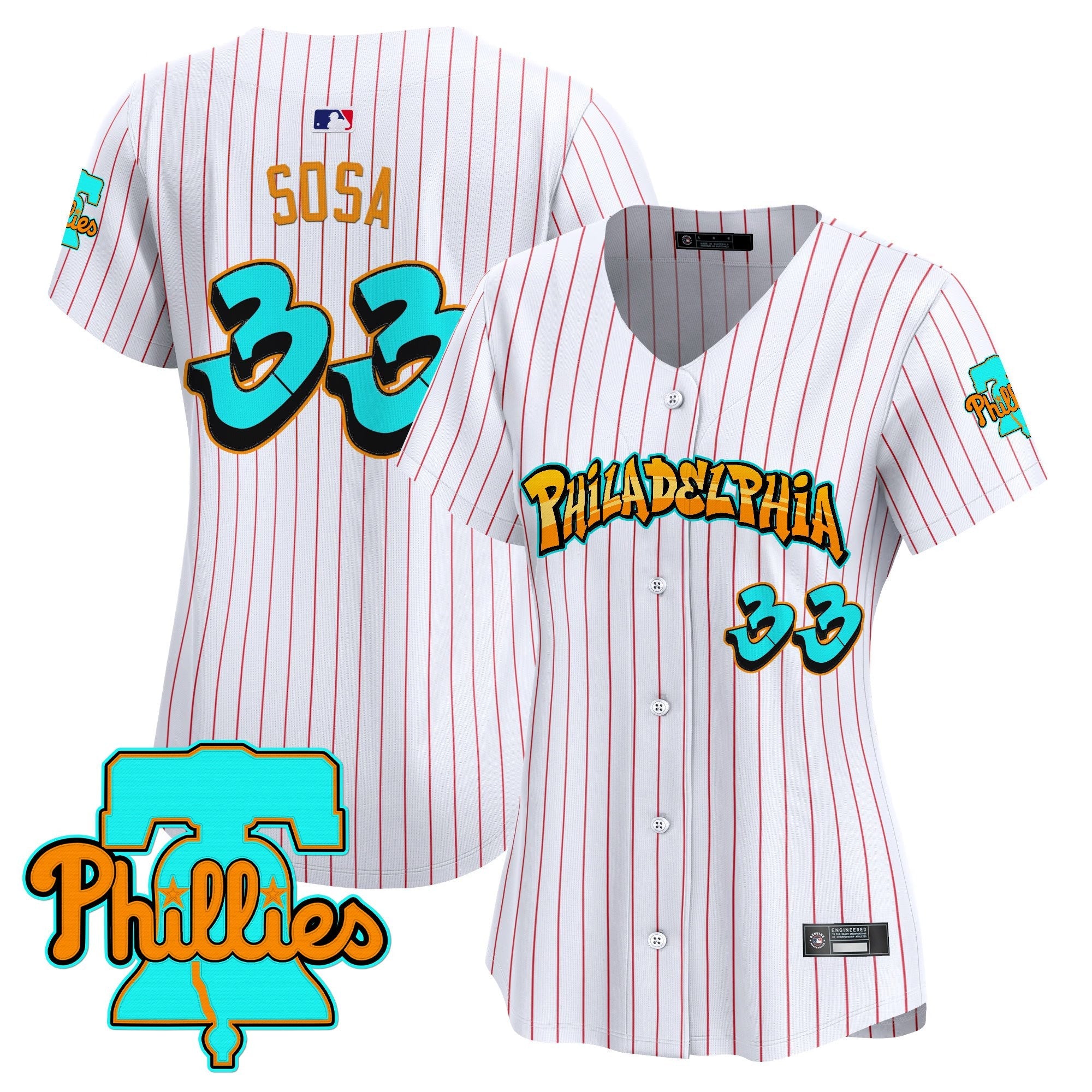 Women’s Philadelphia ‘Graffiti Broad Street Edition’ Vapor Premier Limited Jersey