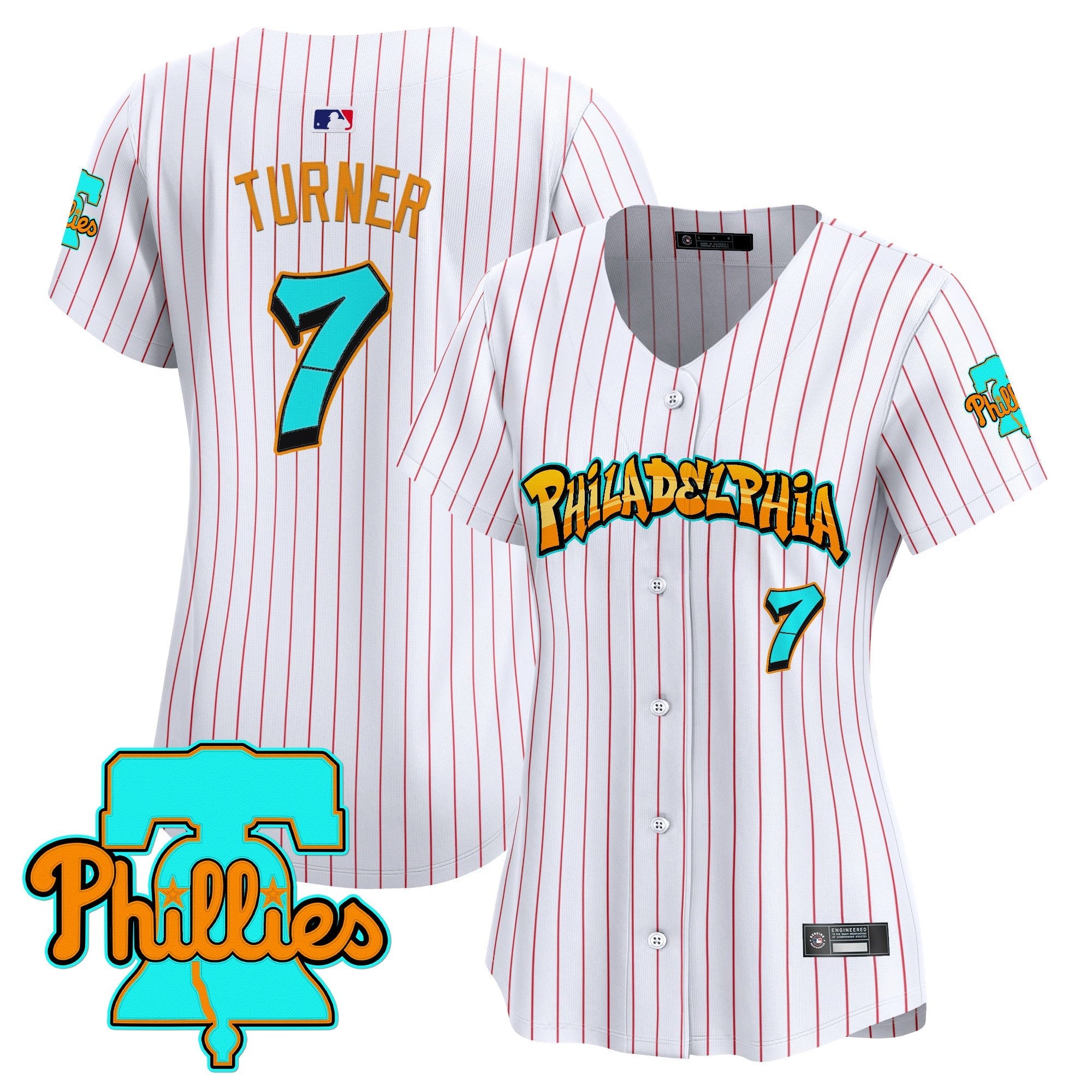 Women’s Philadelphia ‘Graffiti Broad Street Edition’ Vapor Premier Limited Jersey