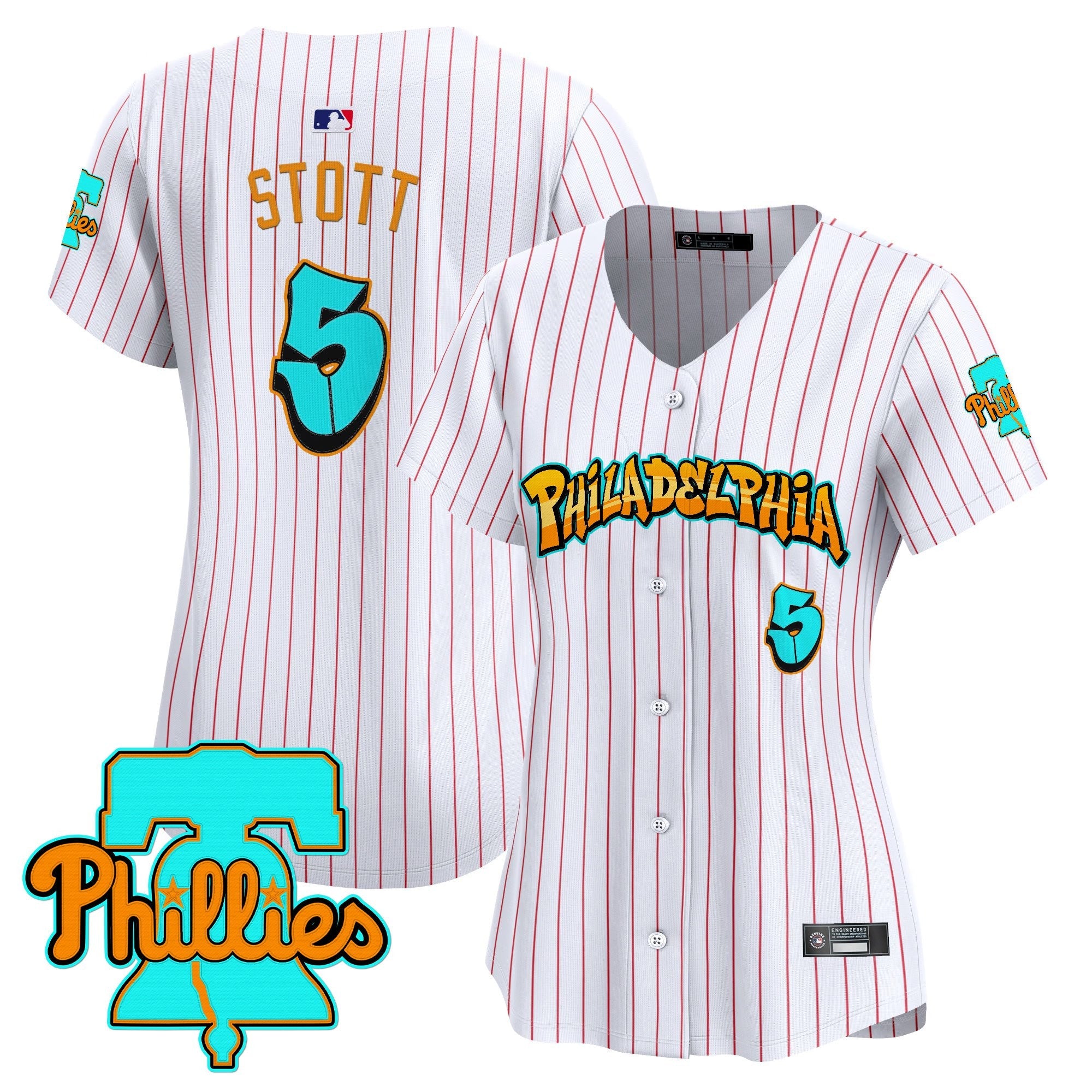 Women’s Philadelphia ‘Graffiti Broad Street Edition’ Vapor Premier Limited Jersey